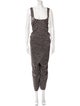 Hatch Printed Square Neckline Jumpsuit