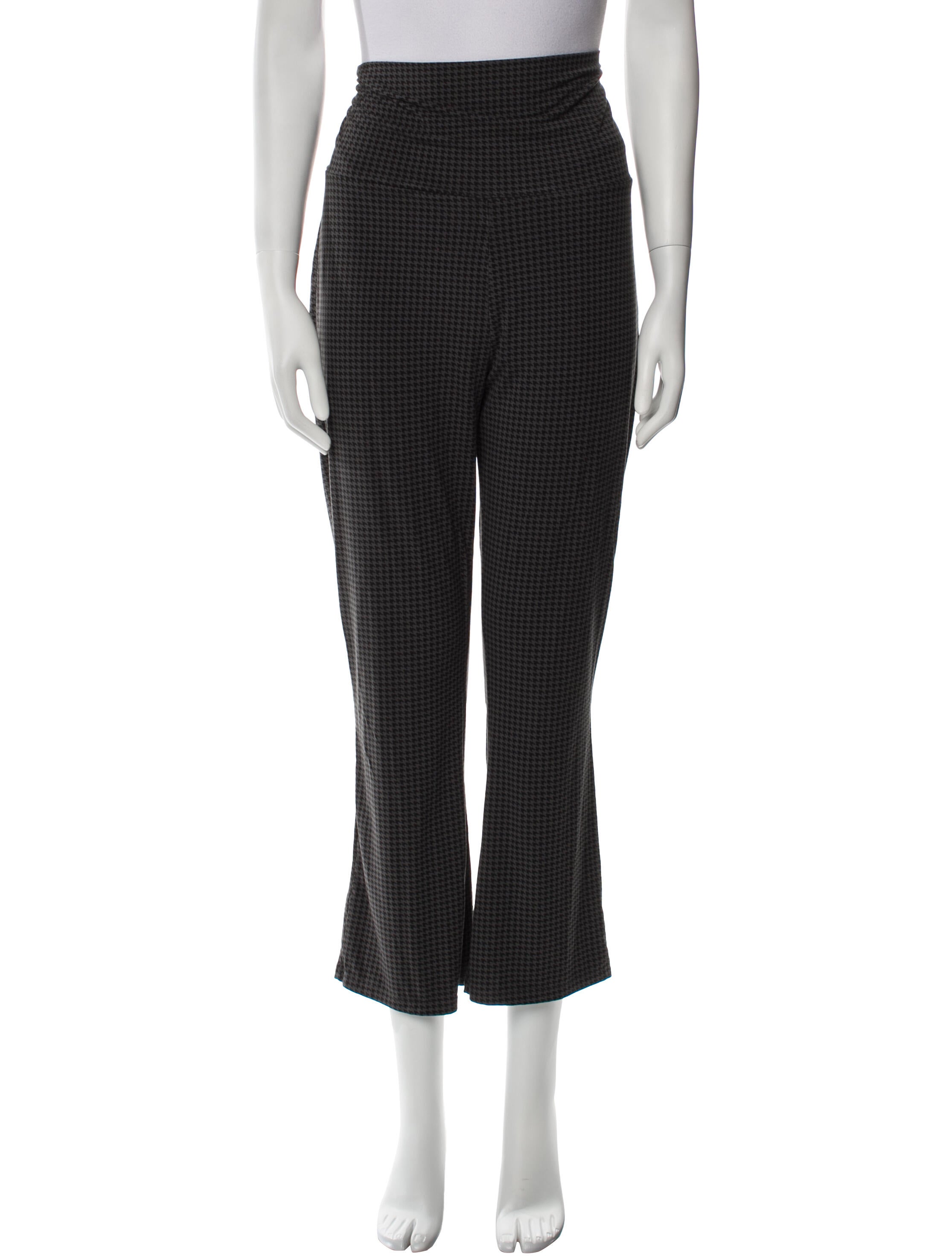 Hatch Bamboo Houndstooth Print Sweatpants