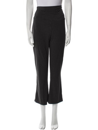 Hatch Bamboo Houndstooth Print Sweatpants