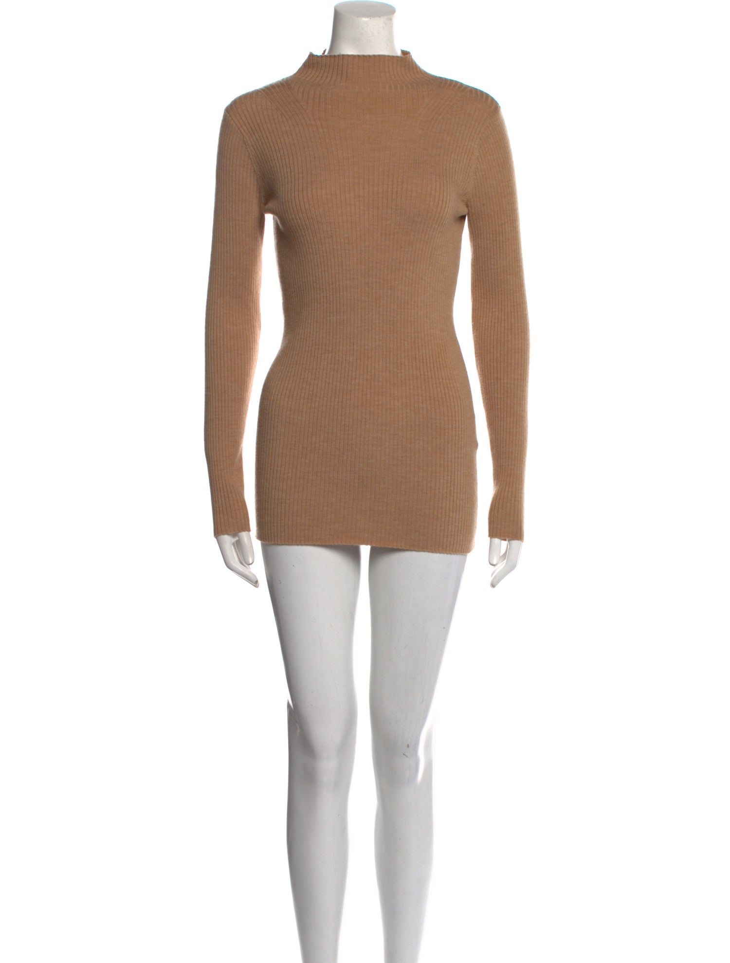 Hatch Merino Wool Mock Neck Sweater