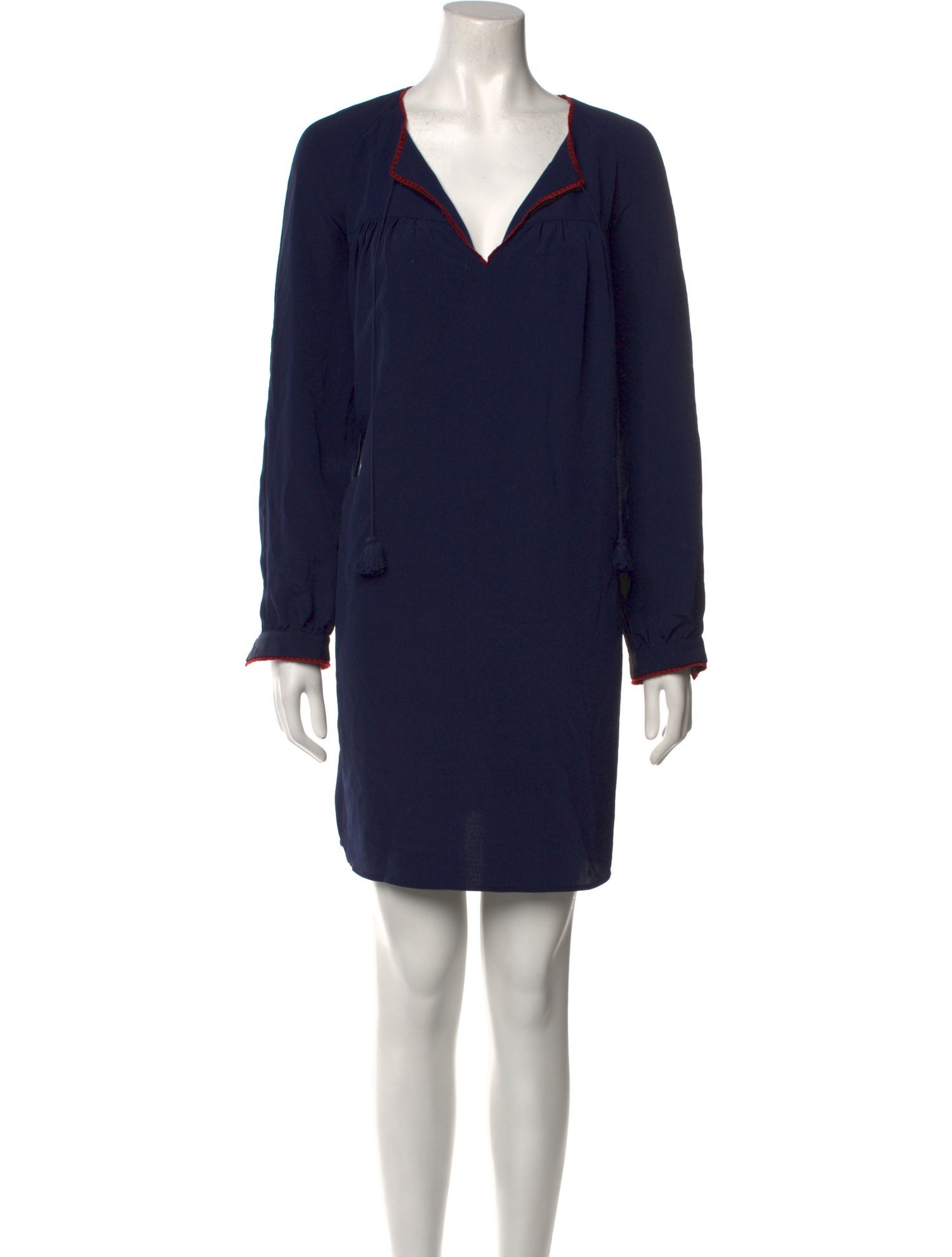 Hatch V-Neck Mini Dress