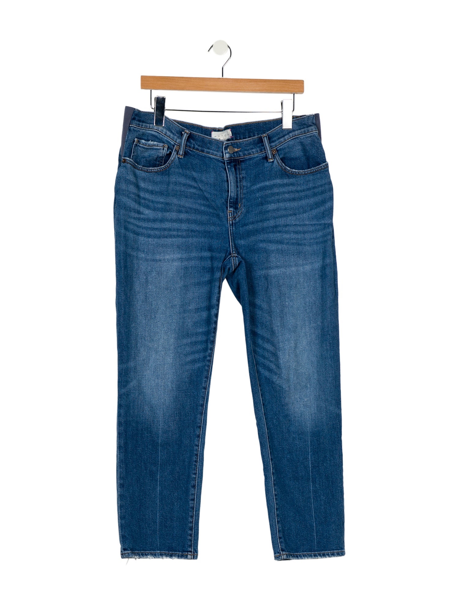 Hatch Mid-Rise Straight Leg Jeans