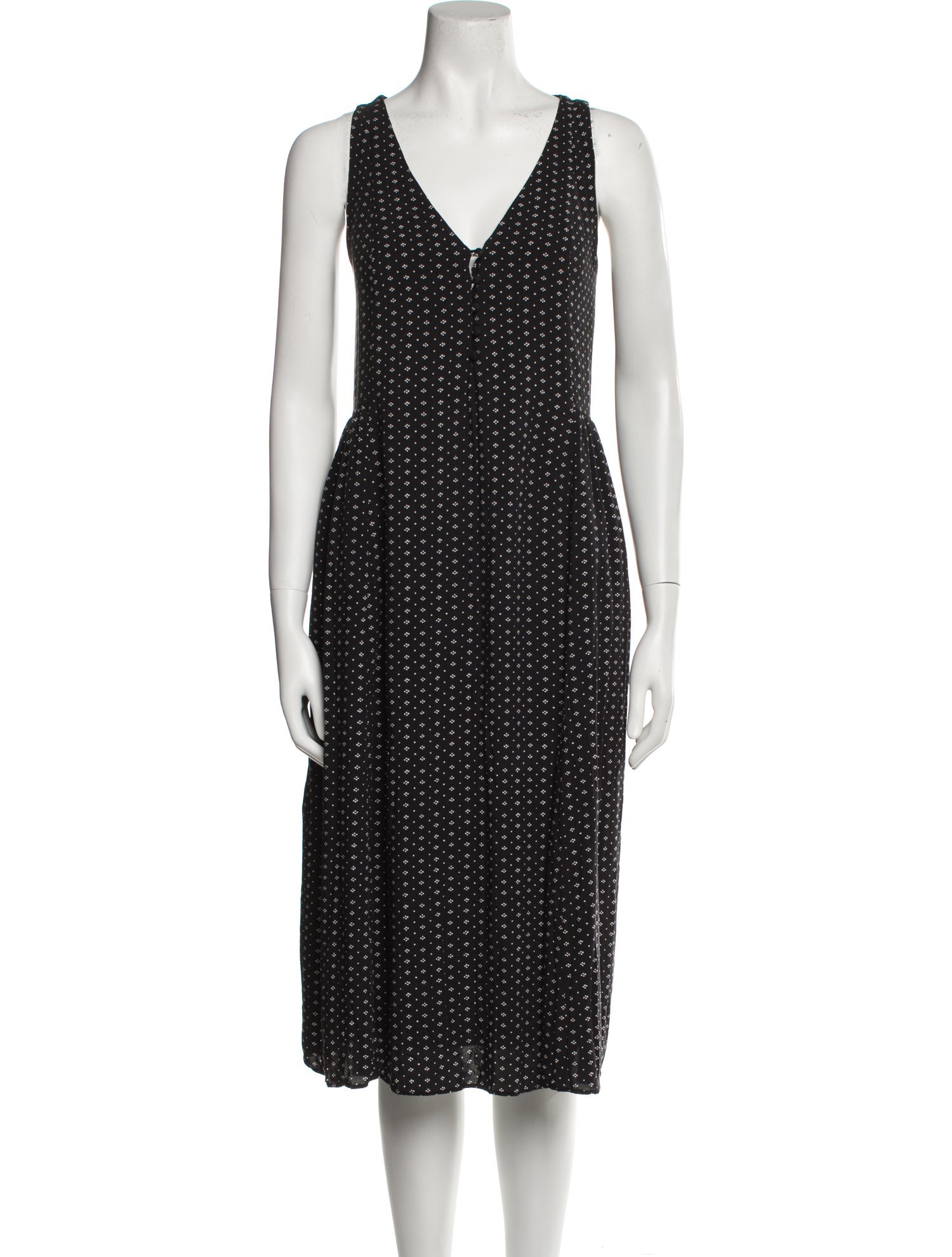 Hatch Printed Midi Length Dress