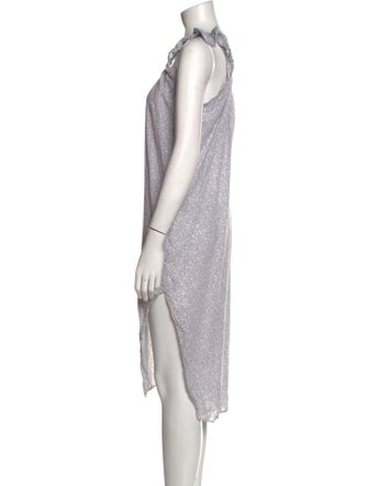 Hatch Scoop Neck Midi Length Dress