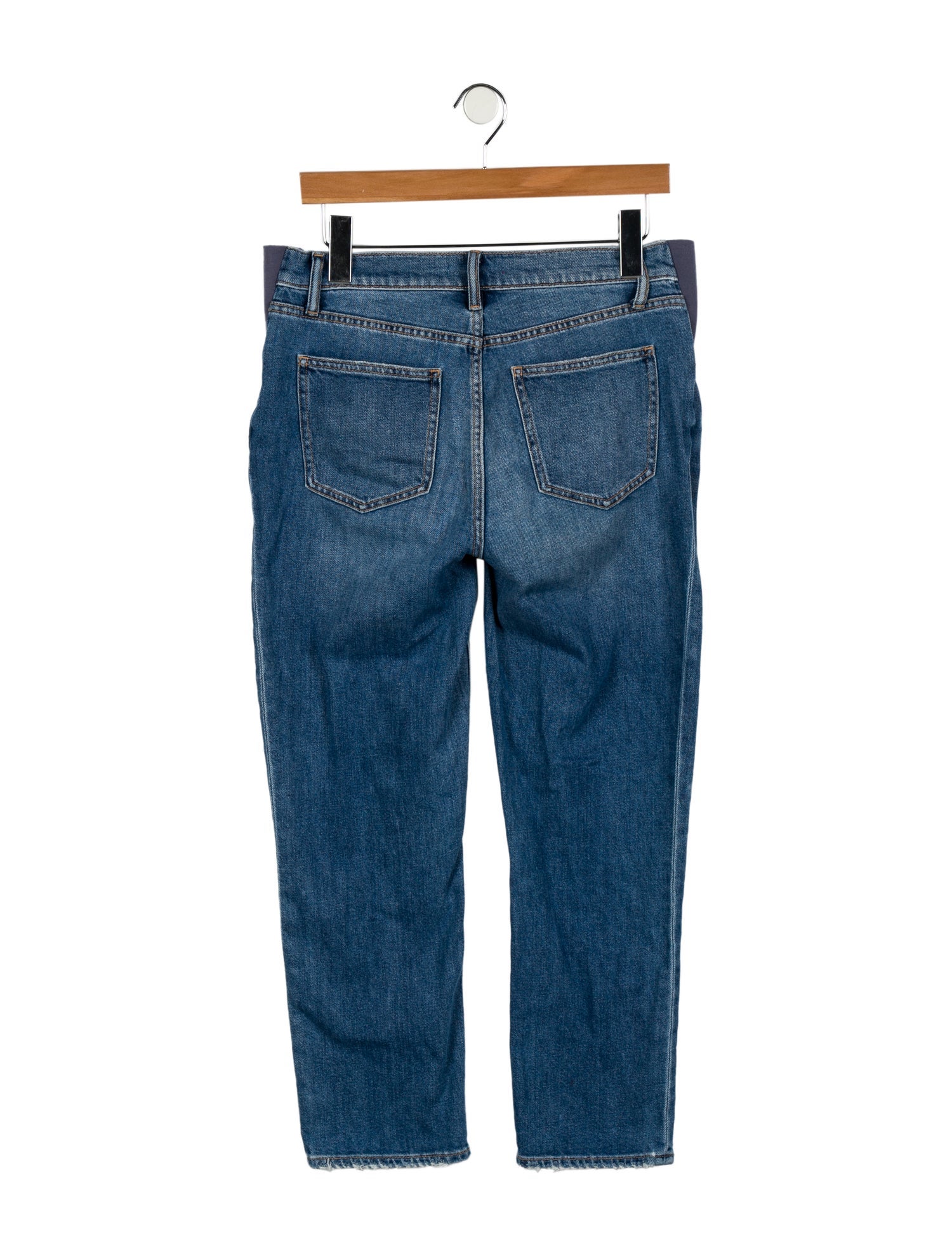 Hatch Mid-Rise Straight Leg Jeans
