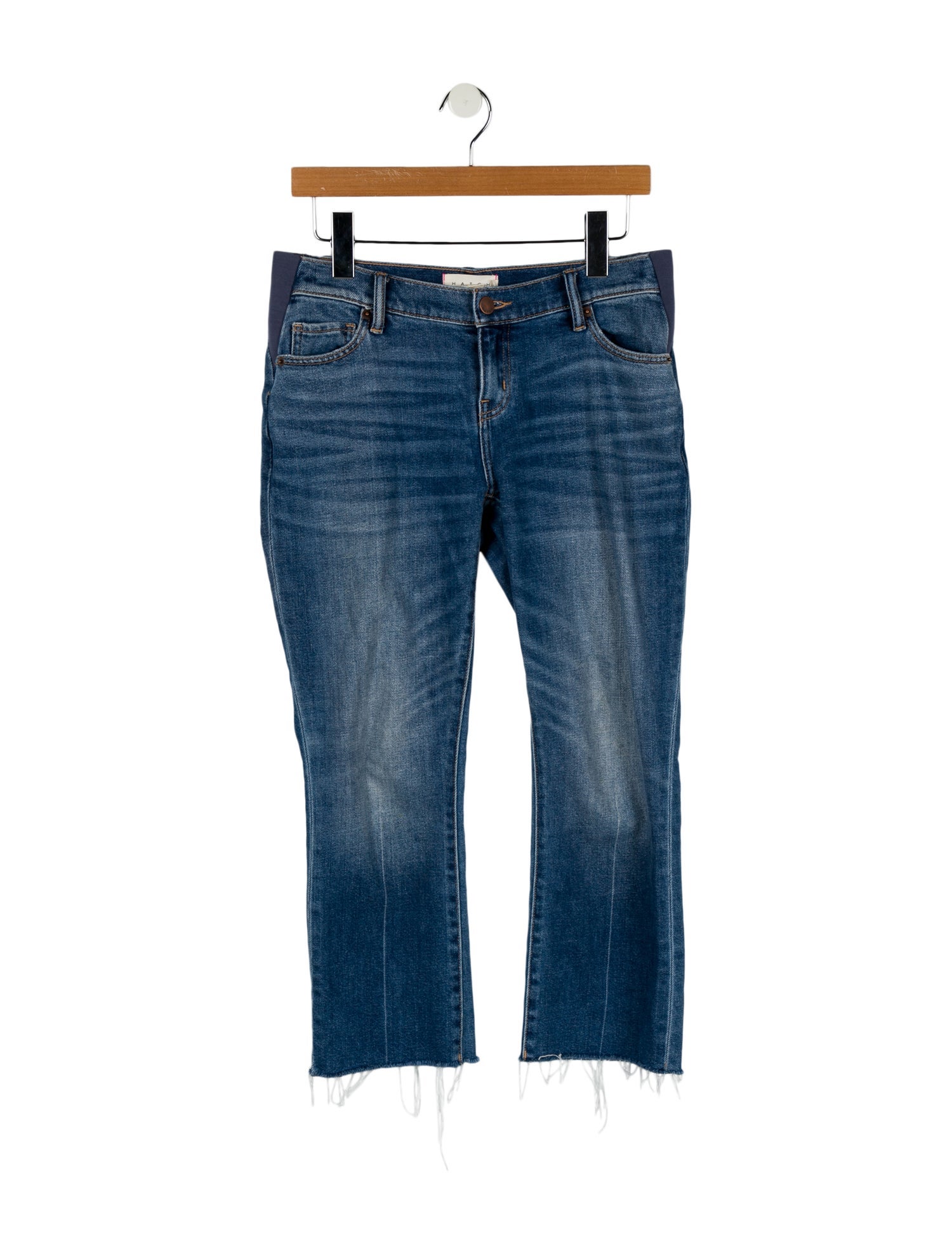 Hatch Mid-Rise Straight Leg Jeans