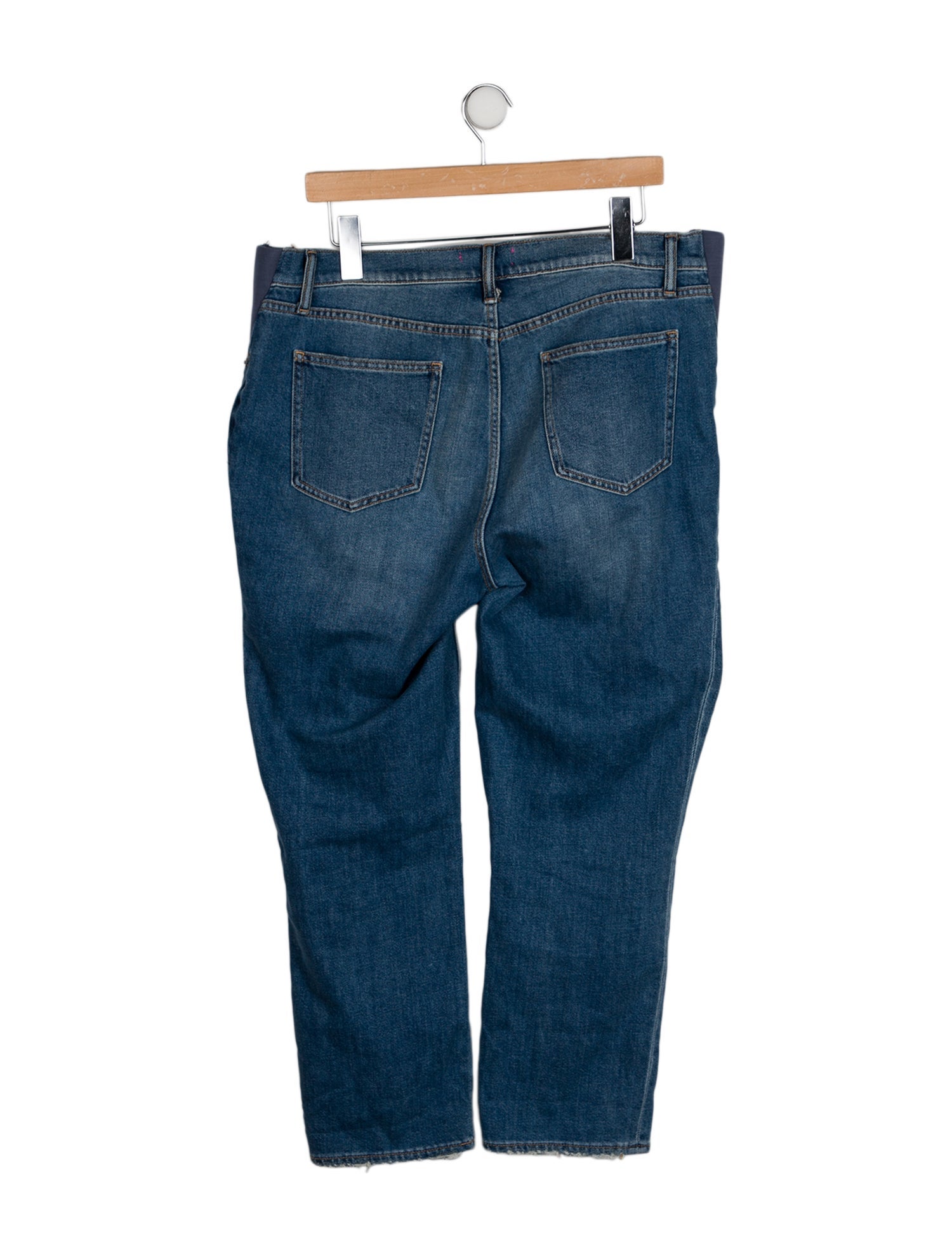 Hatch Mid-Rise Straight Leg Jeans