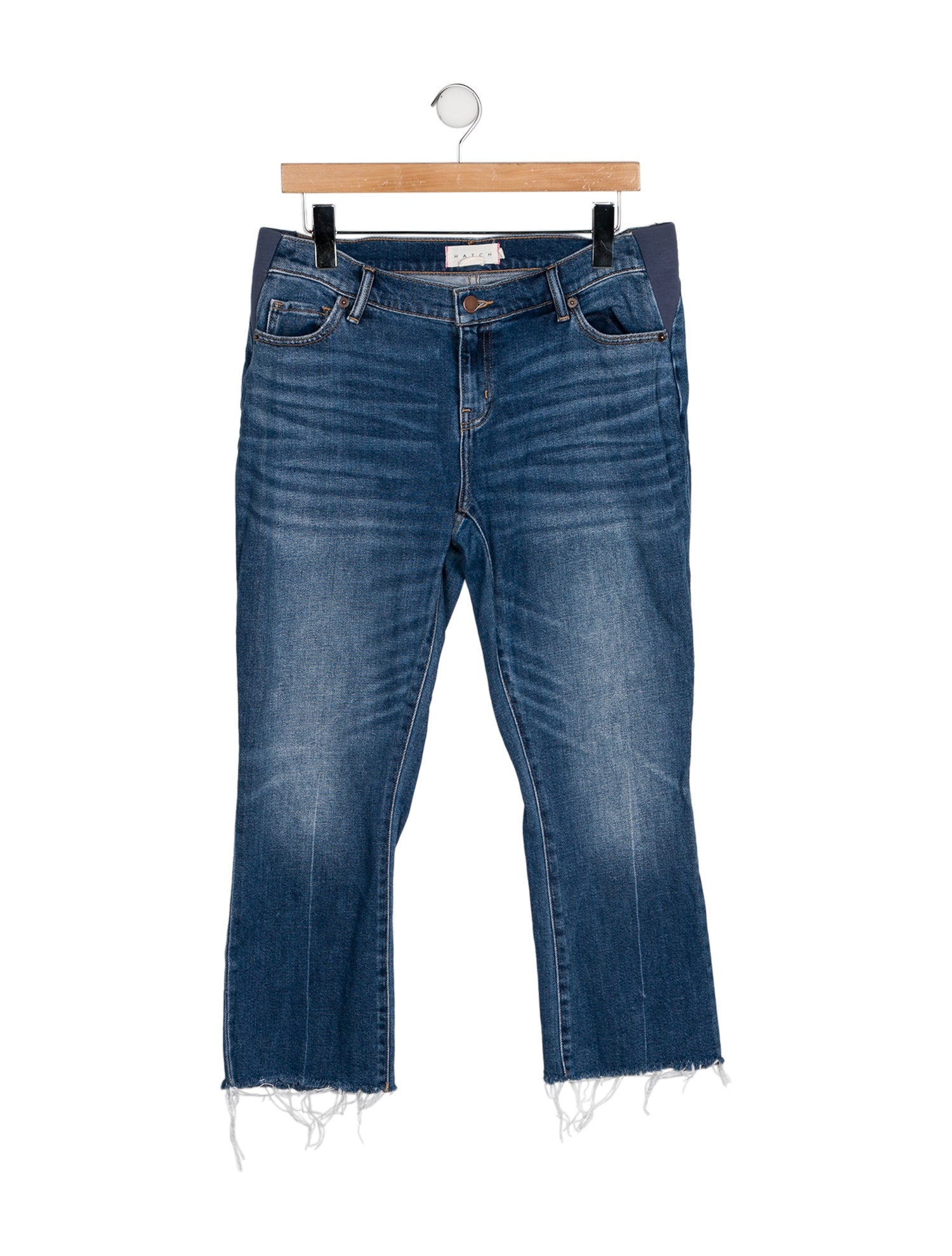 Hatch Mid-Rise Straight Leg Jeans