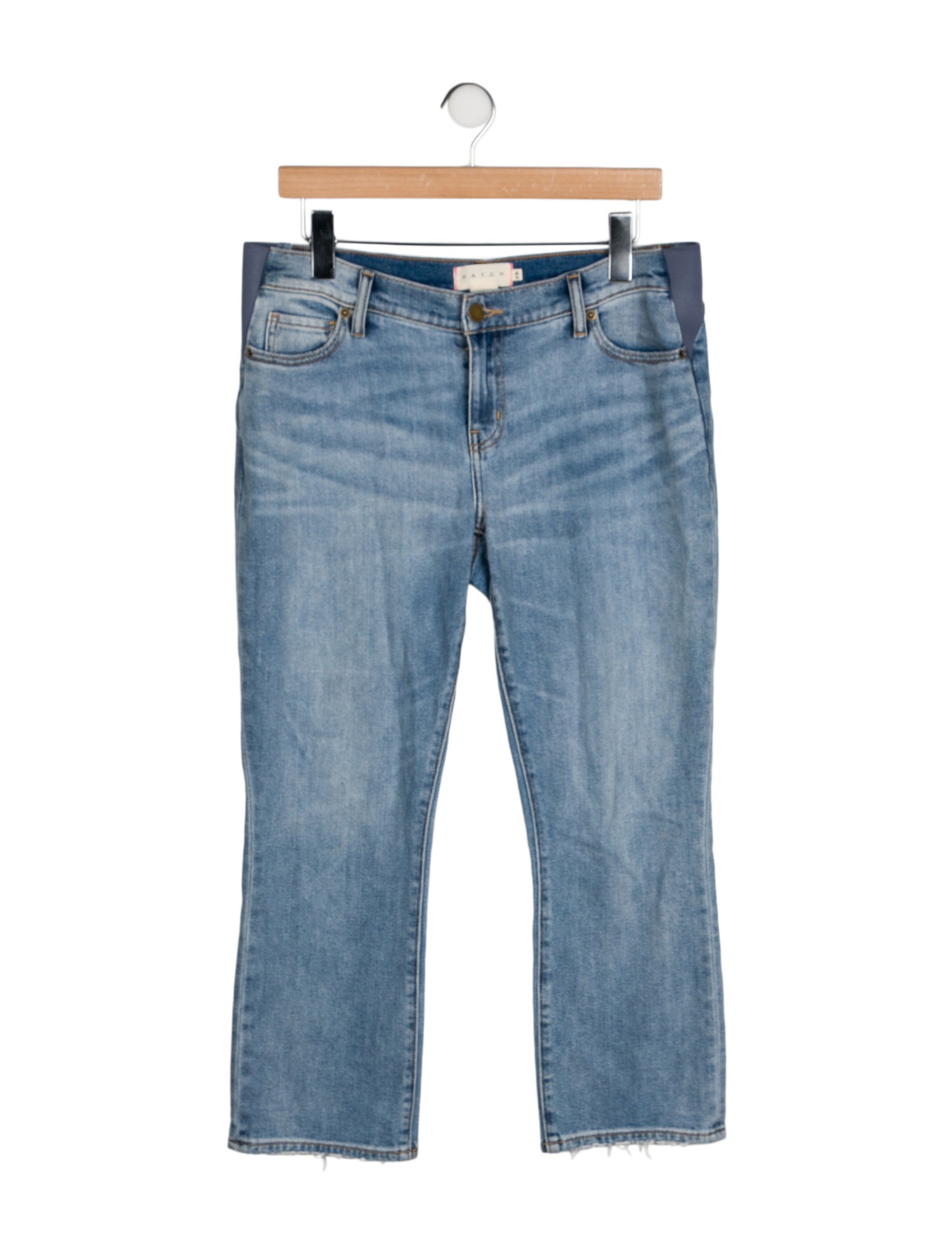 Hatch Mid-Rise Straight Leg Jeans