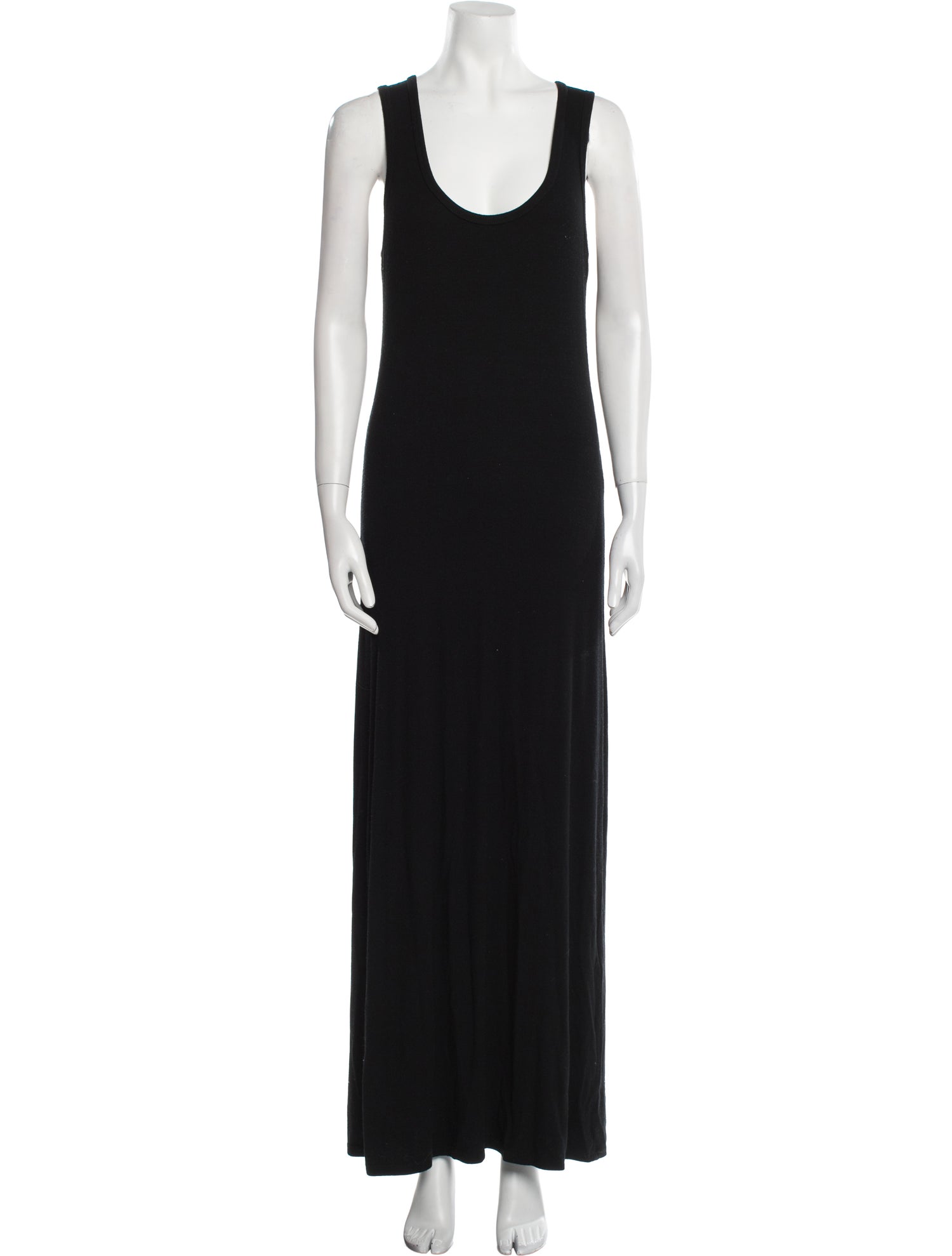 Hatch Scoop Neck Long Dress