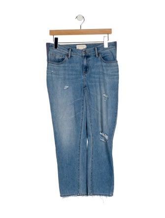 Hatch Mid-Rise Straight Leg Jeans