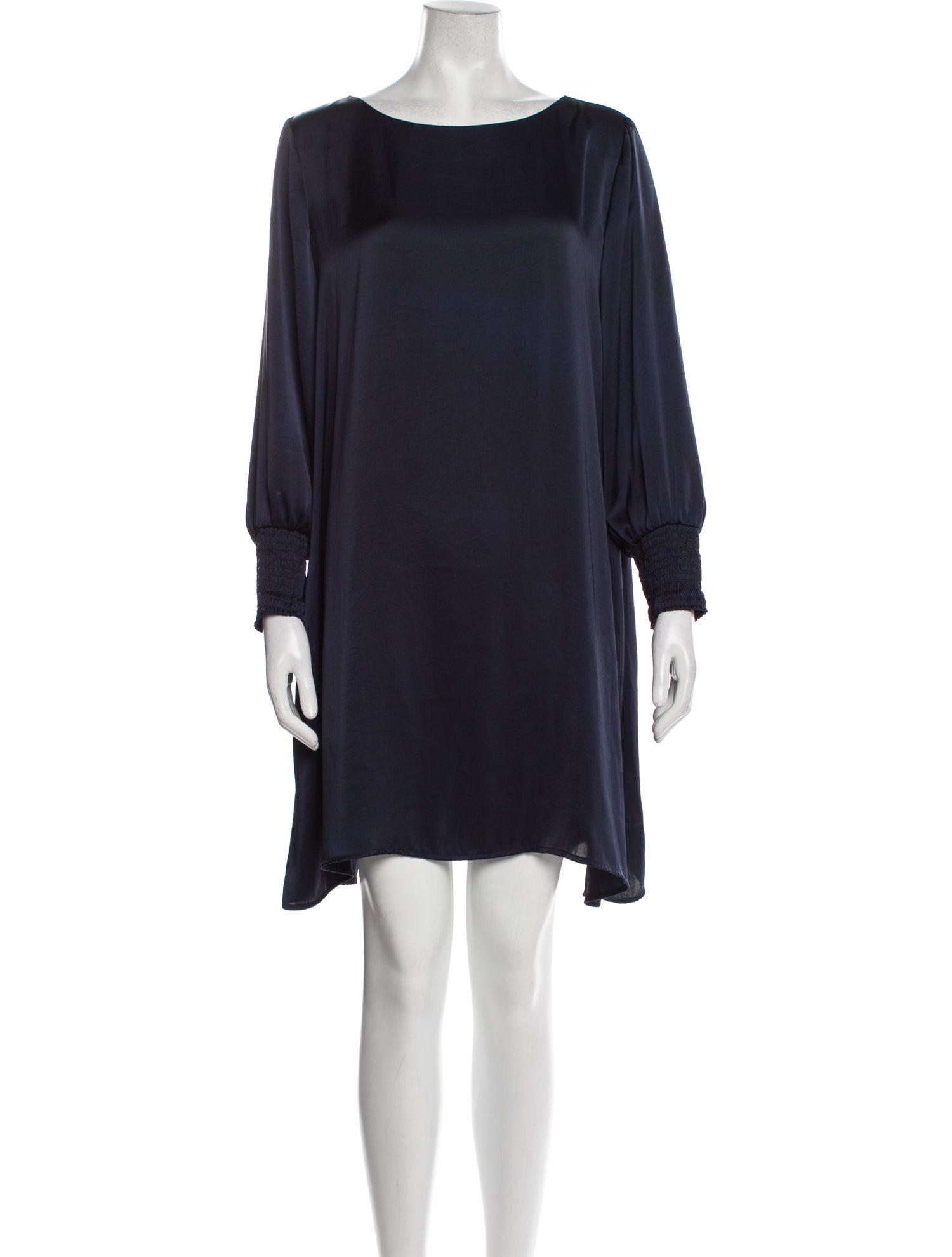 Hatch Bateau Neckline Mini Dress