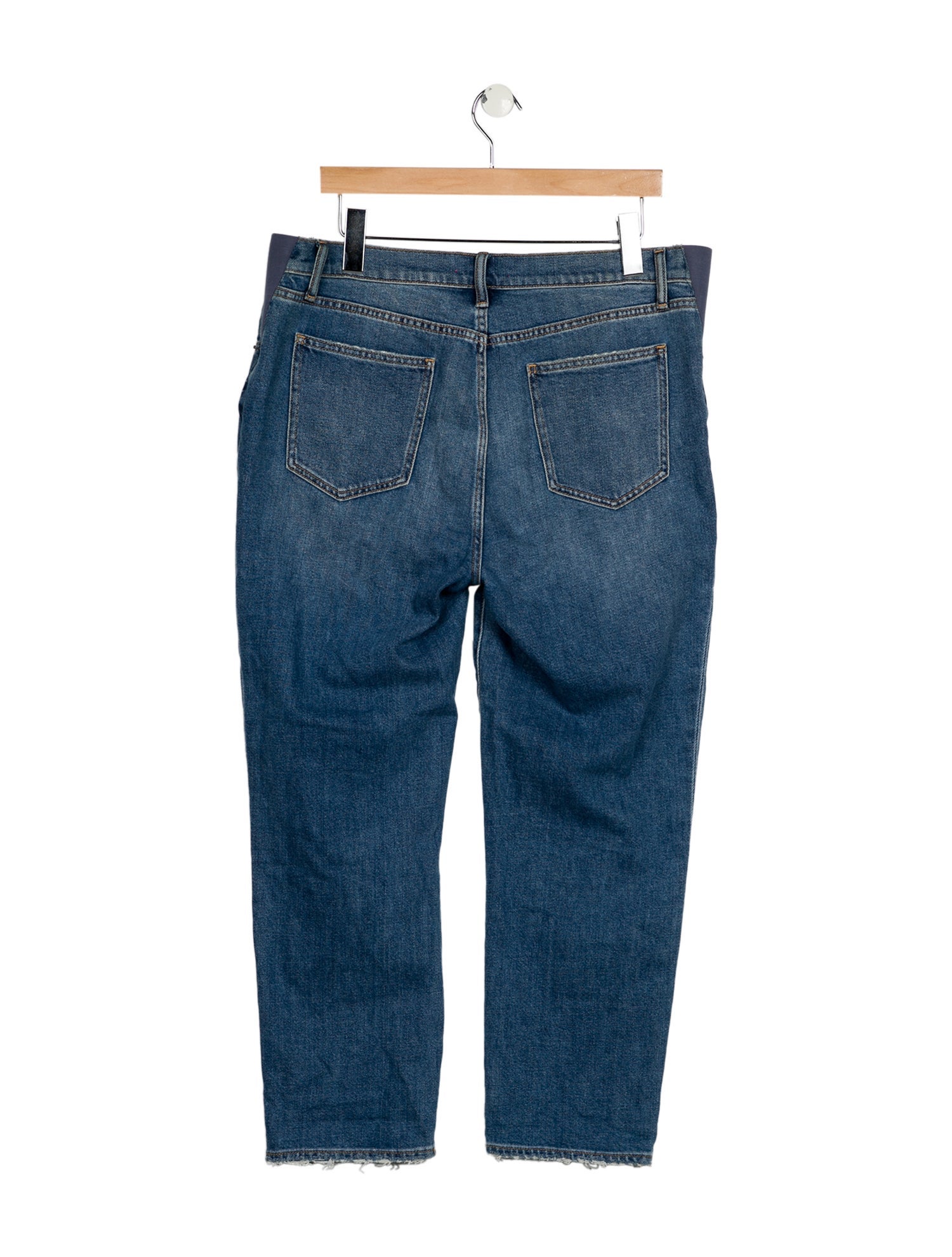 Hatch Mid-Rise Straight Leg Jeans