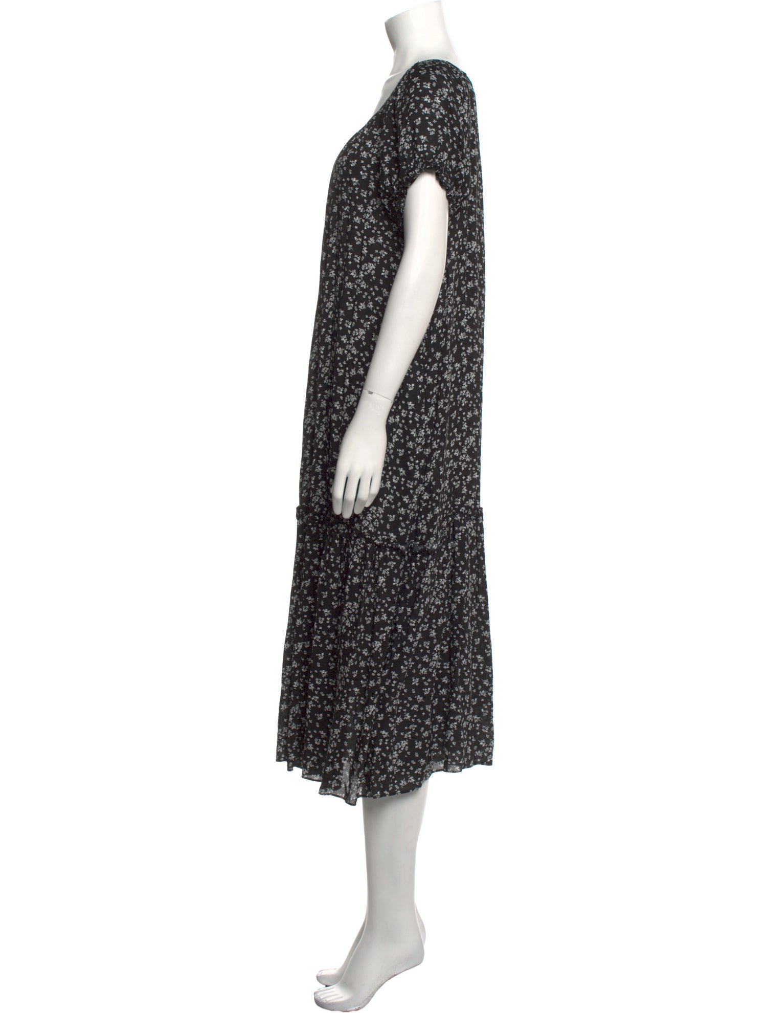 Hatch Floral Print Long Dress w/ Tags