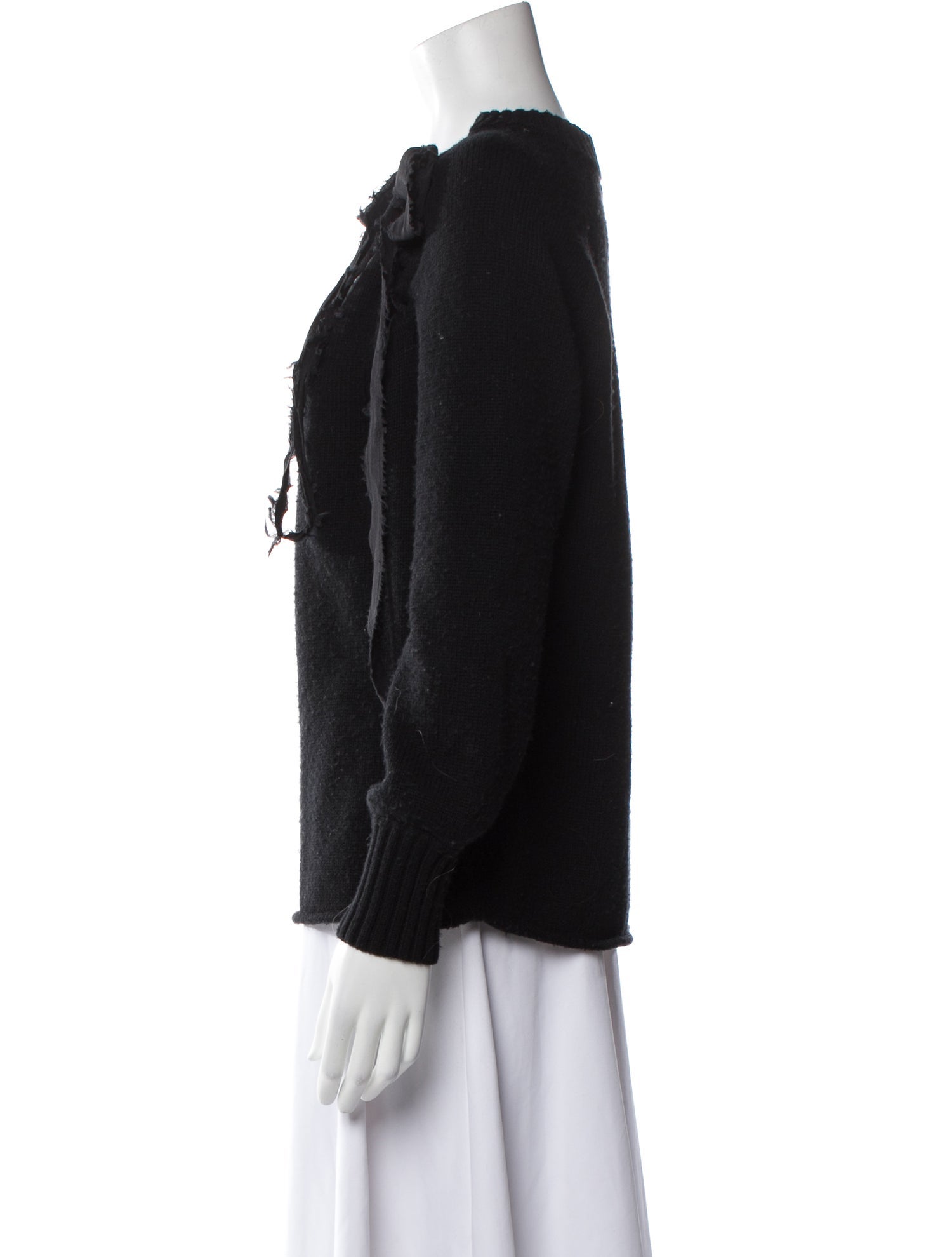 Hatch Merino Wool Bateau Neckline Sweater