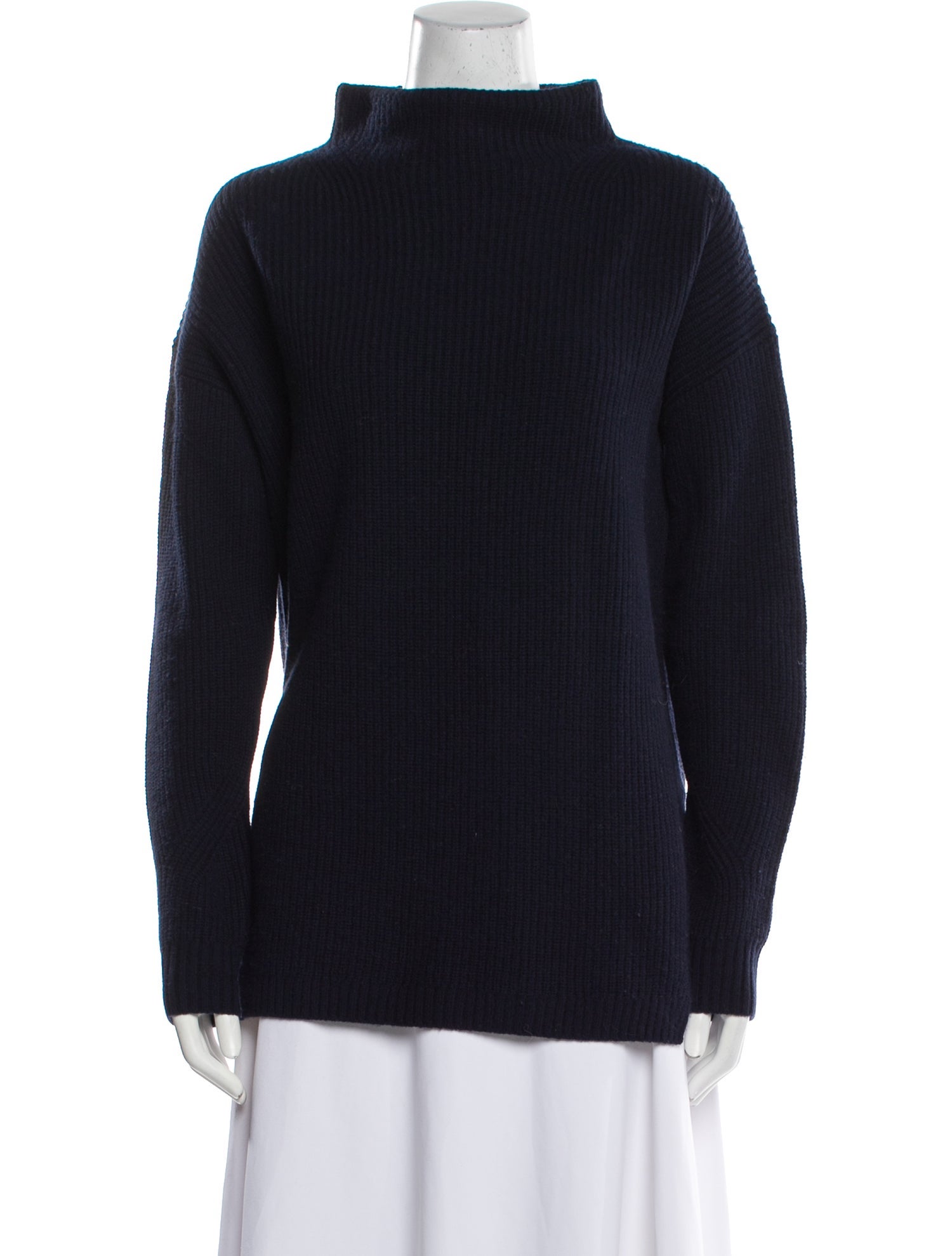 Hatch Merino Wool Mock Neck Sweater