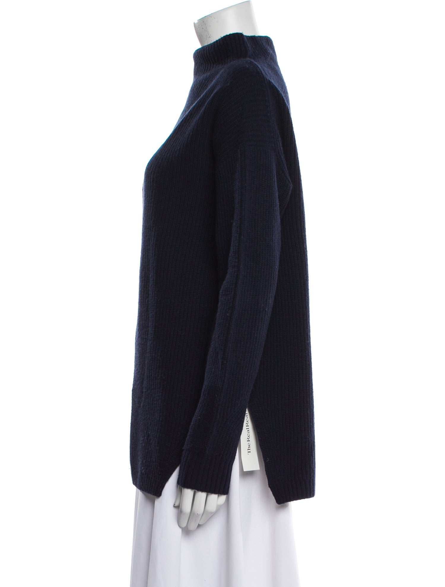 Hatch Merino Wool Mock Neck Sweater