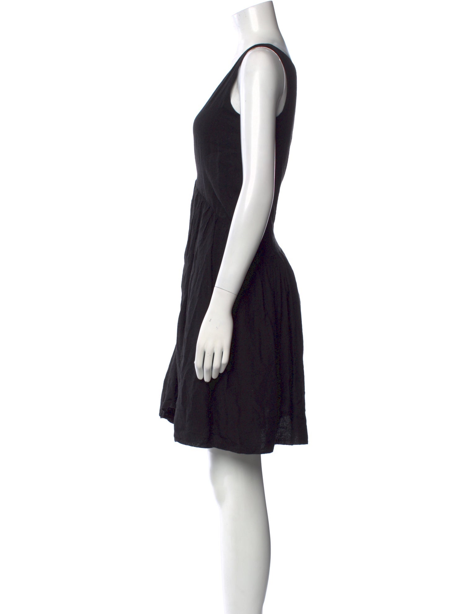 Hatch V-Neck Mini Dress