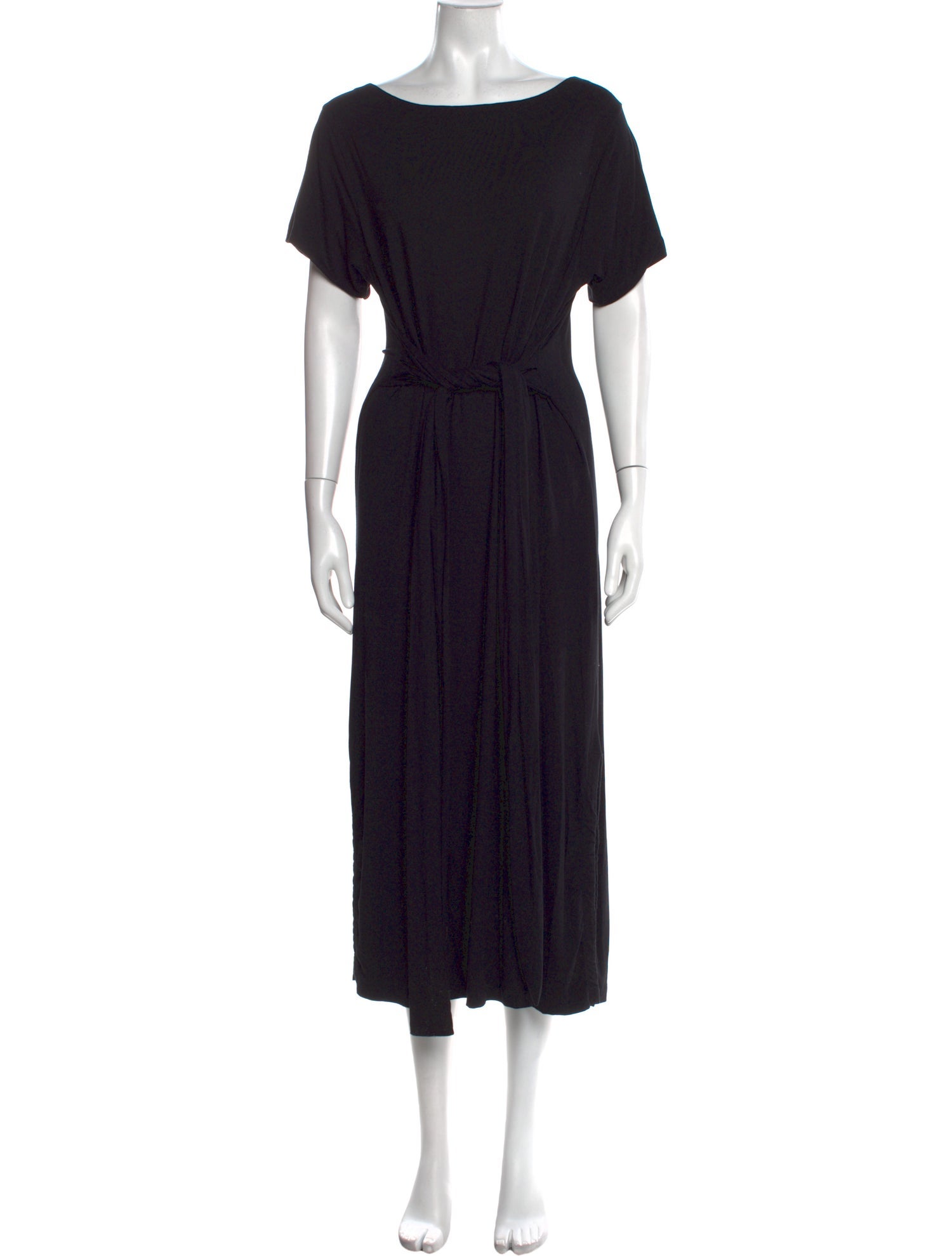 Hatch Bateau Neckline Midi Length Dress
