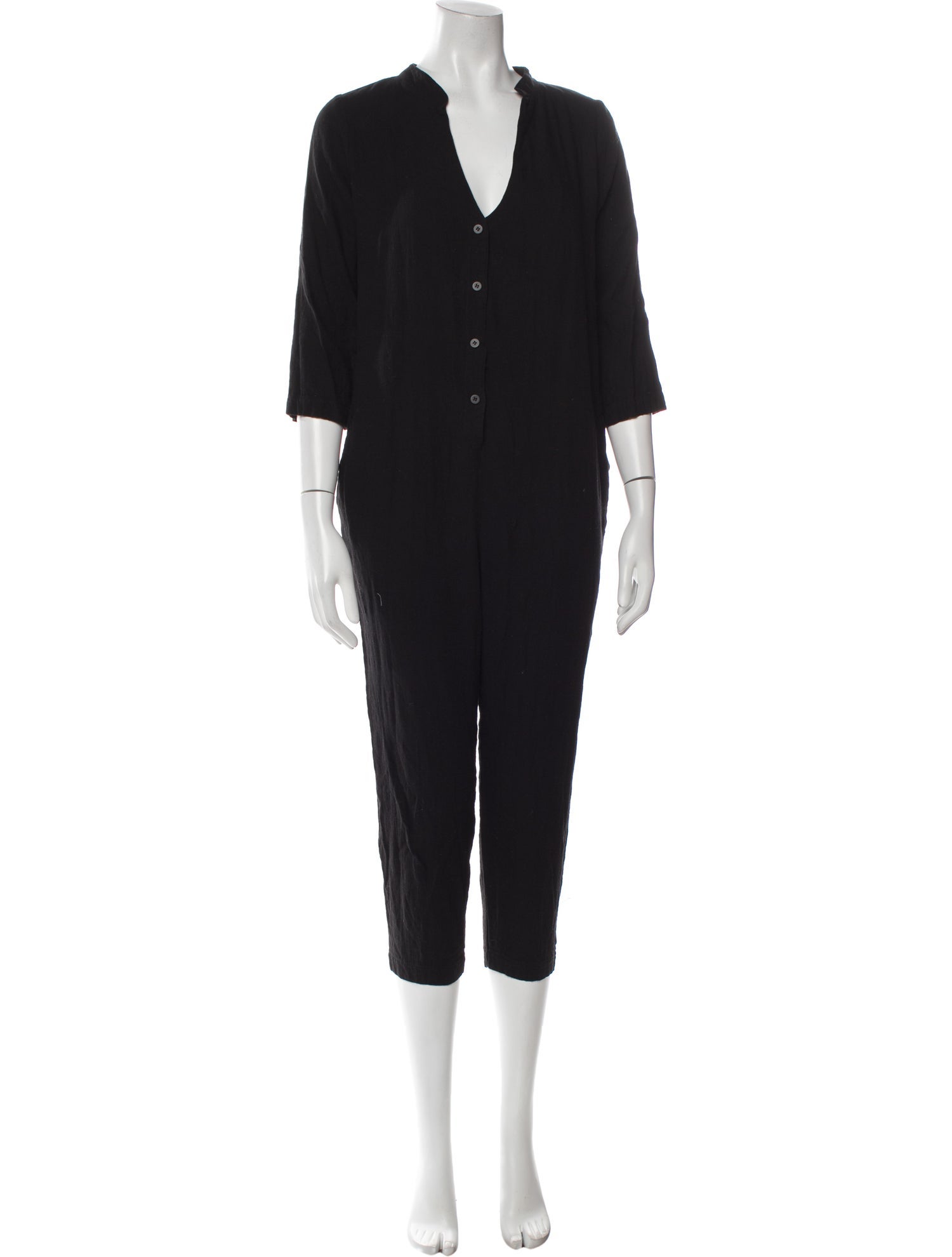 Hatch Plunge Neckline Jumpsuit