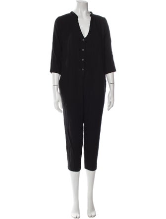 Hatch Plunge Neckline Jumpsuit