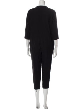 Hatch Plunge Neckline Jumpsuit