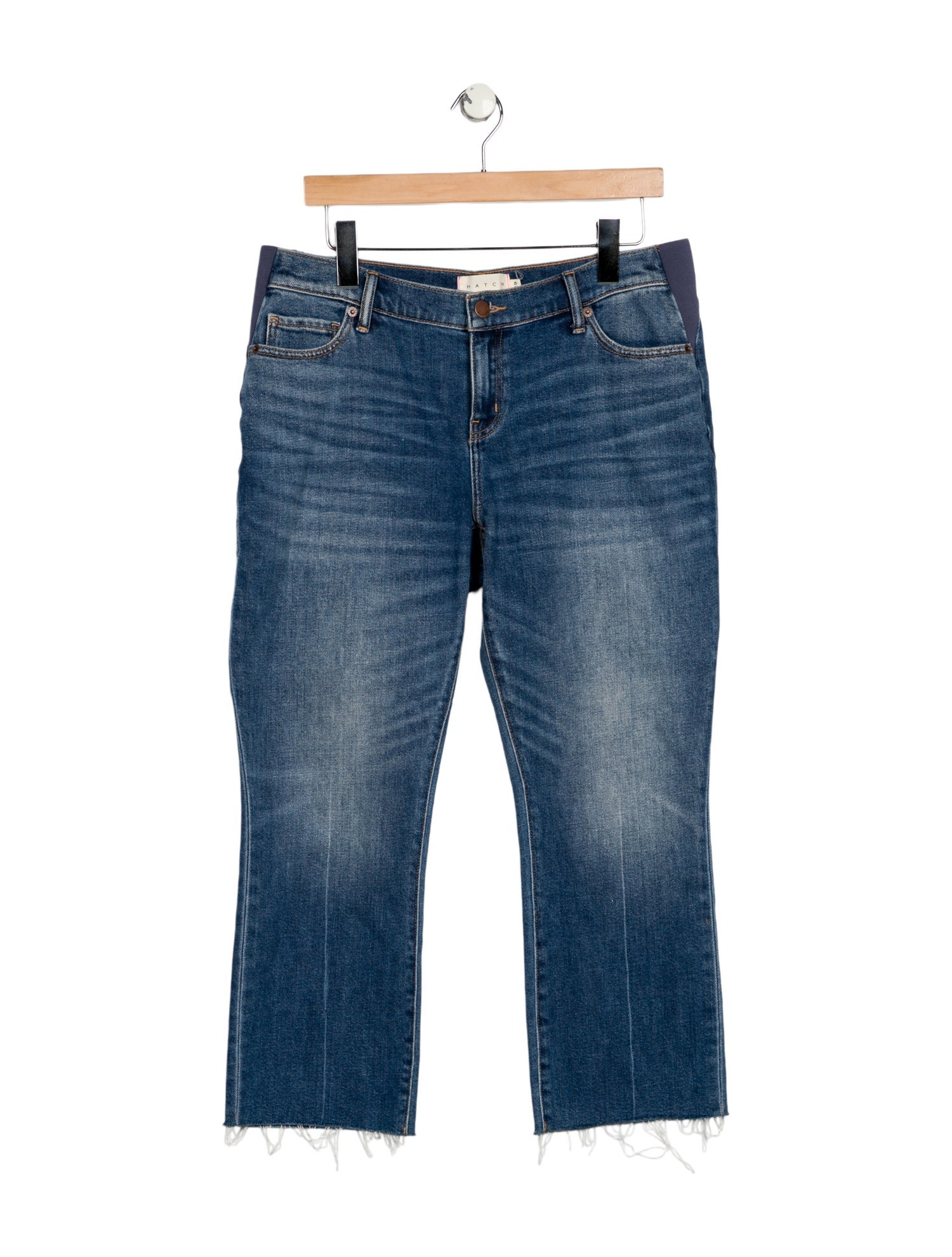 Hatch Mid-Rise Straight Leg Jeans