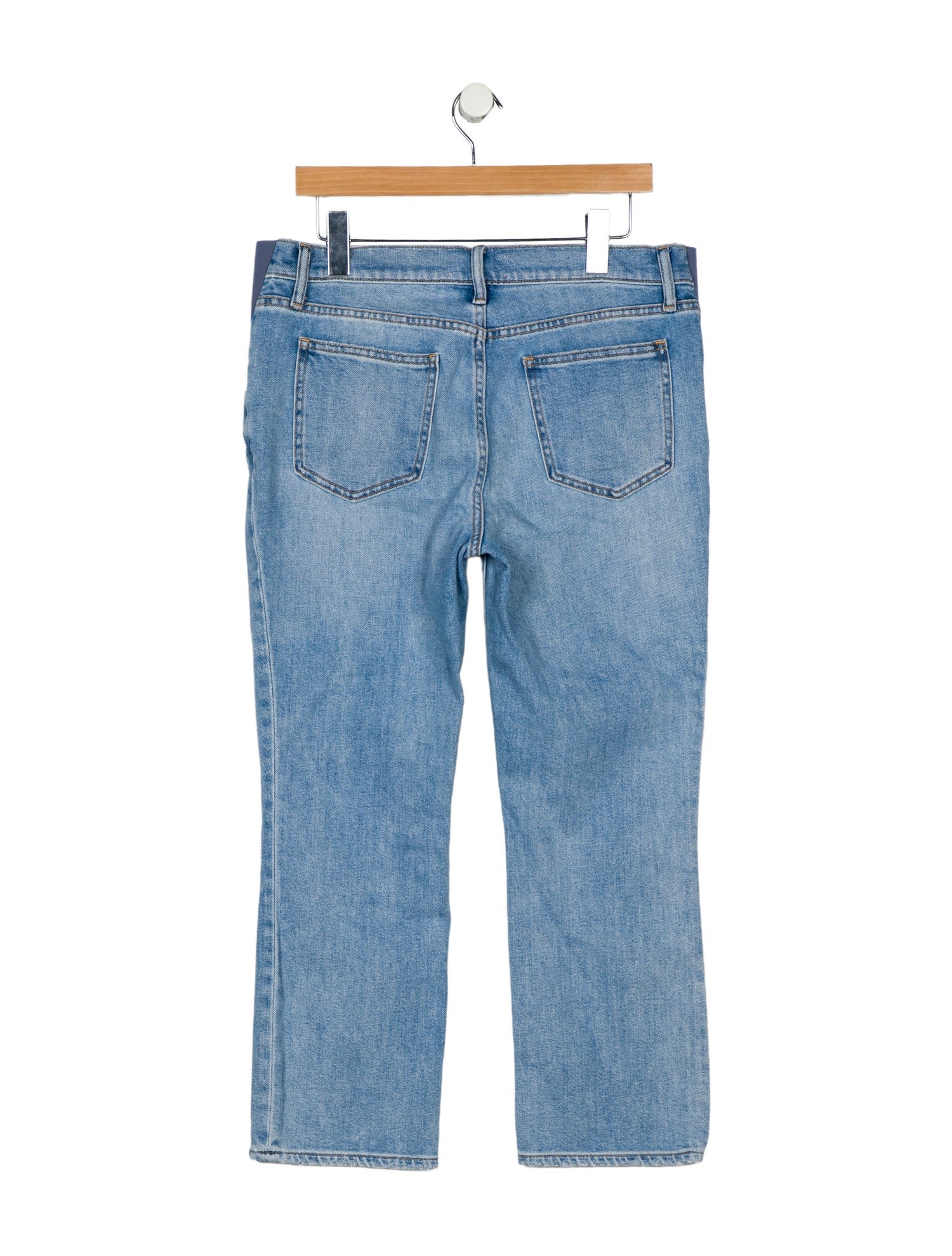 Hatch Mid-Rise Straight Leg Jeans