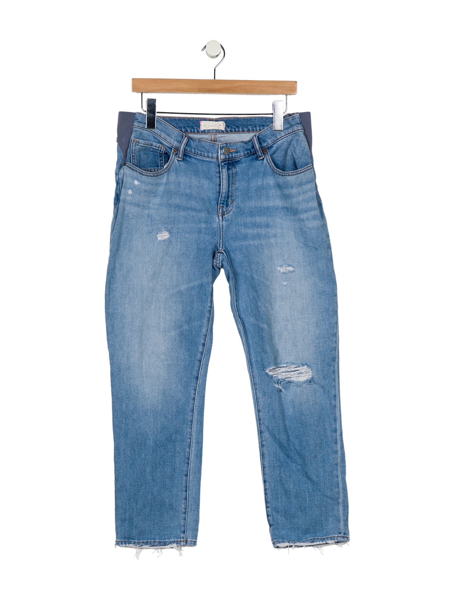 Hatch Mid-Rise Straight Leg Jeans