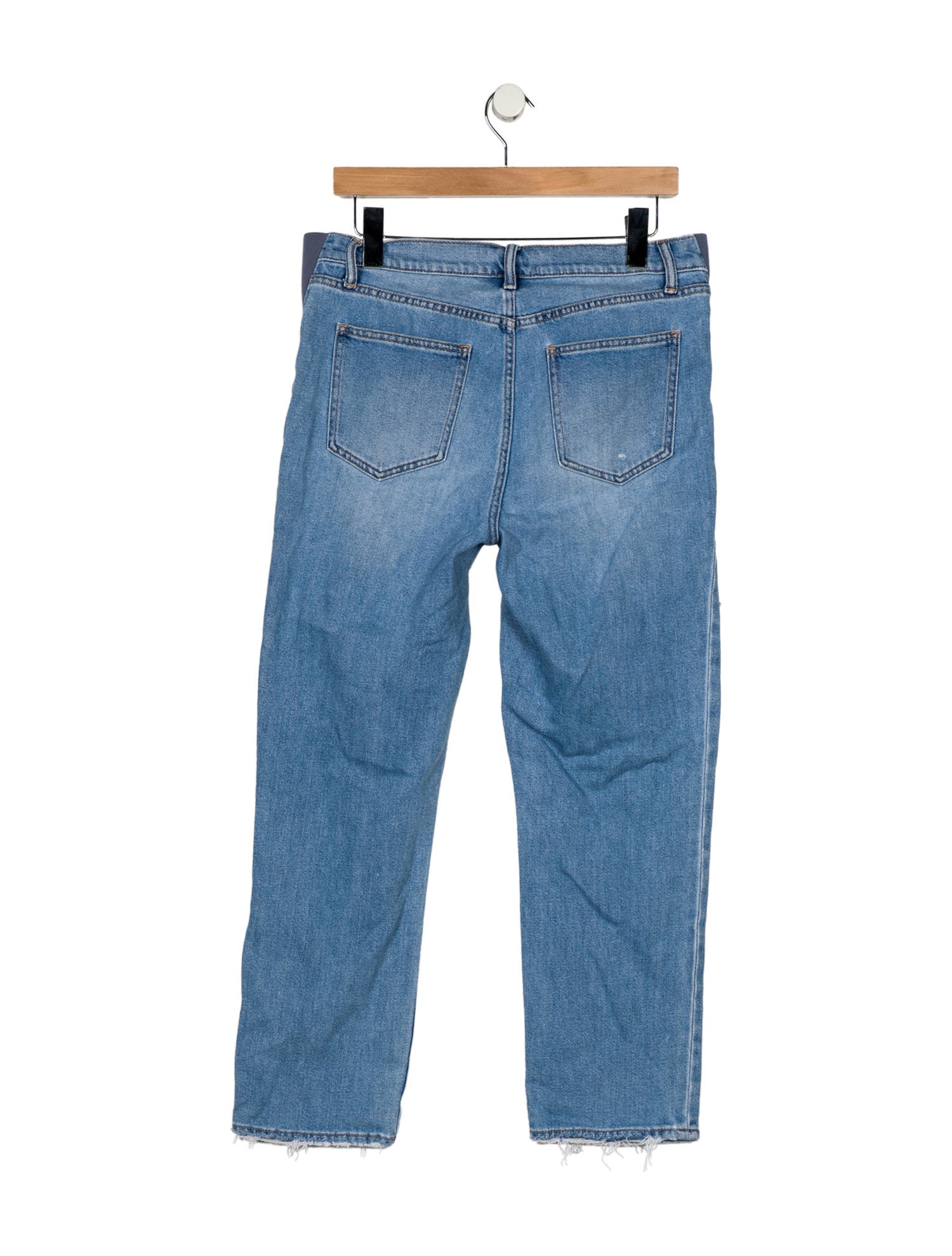 Hatch Mid-Rise Straight Leg Jeans