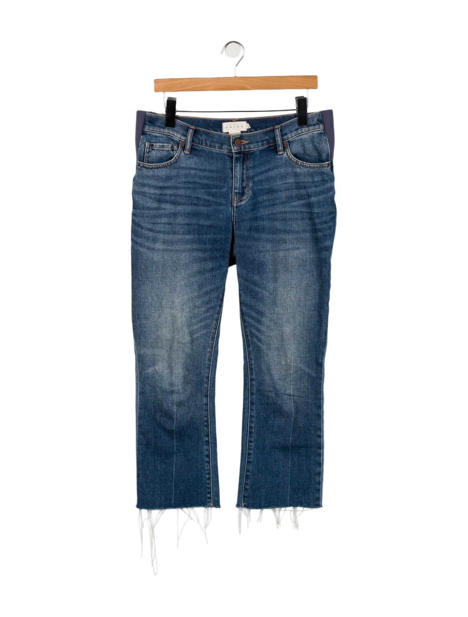 Hatch Mid-Rise Straight Leg Jeans