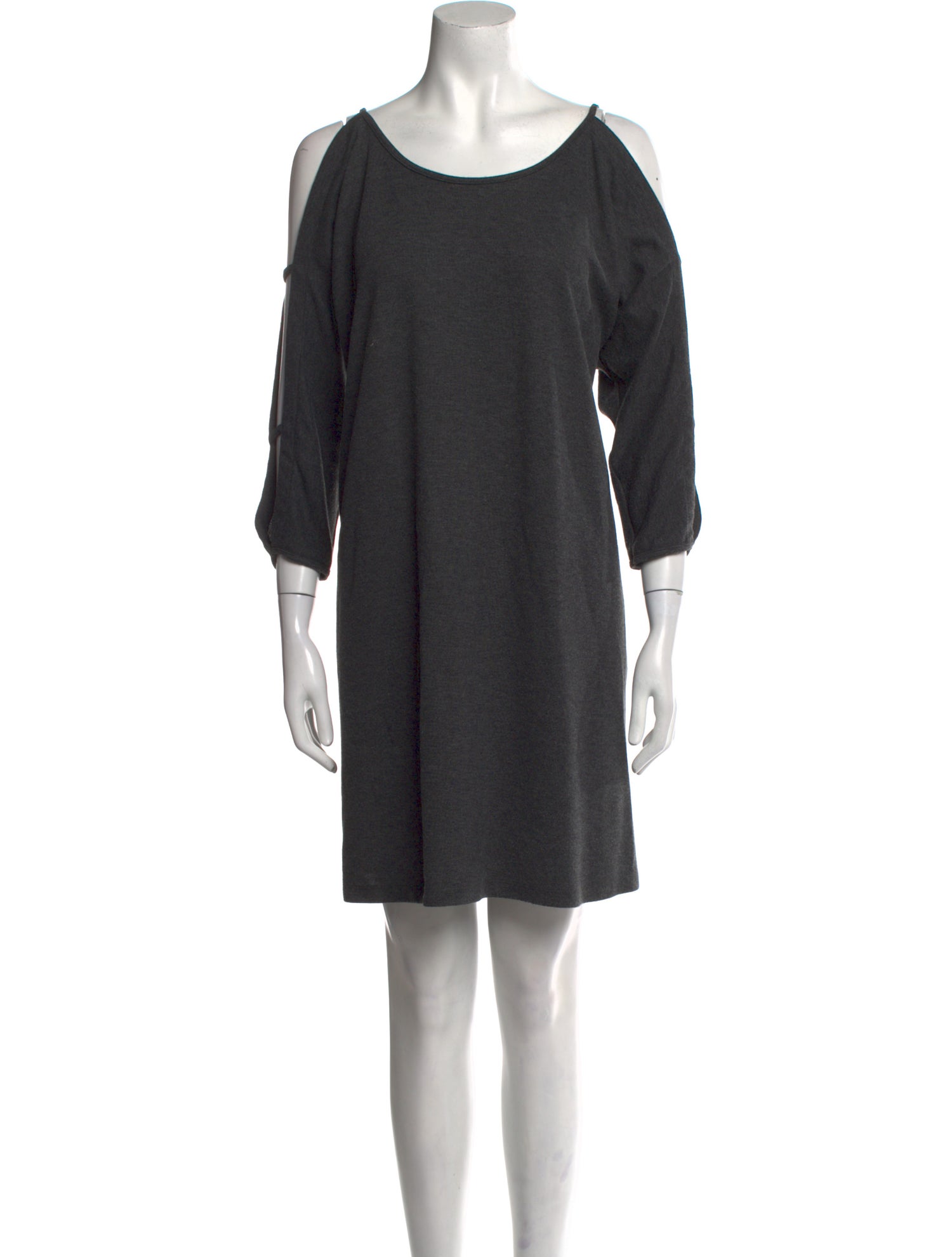 Hatch Scoop Neck Mini Dress