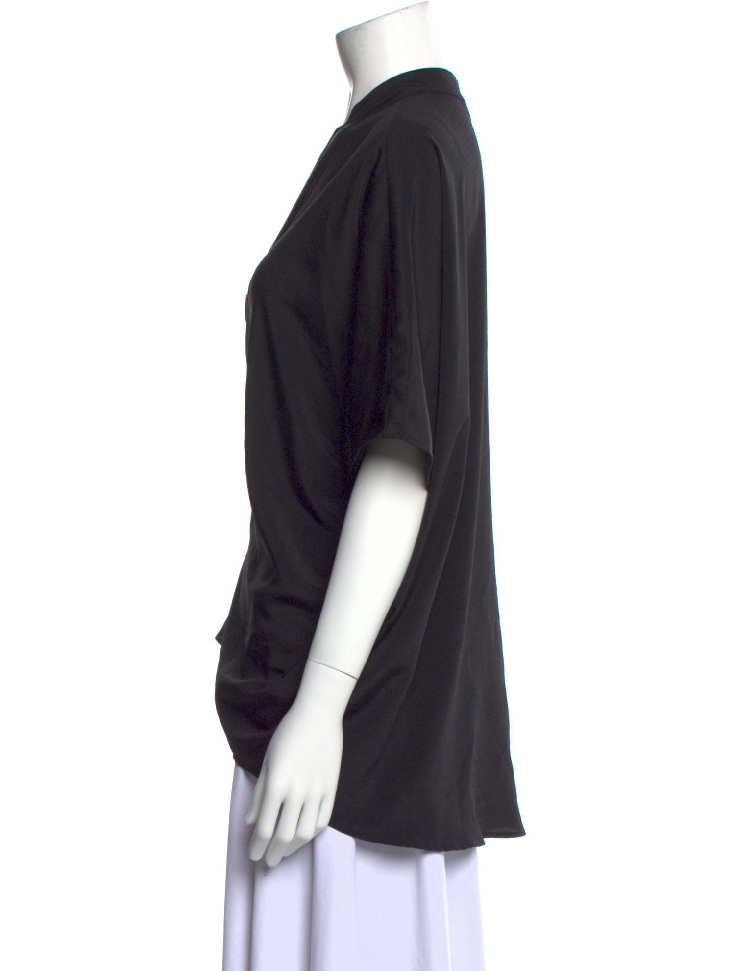 Hatch V-Neck Short Sleeve Top