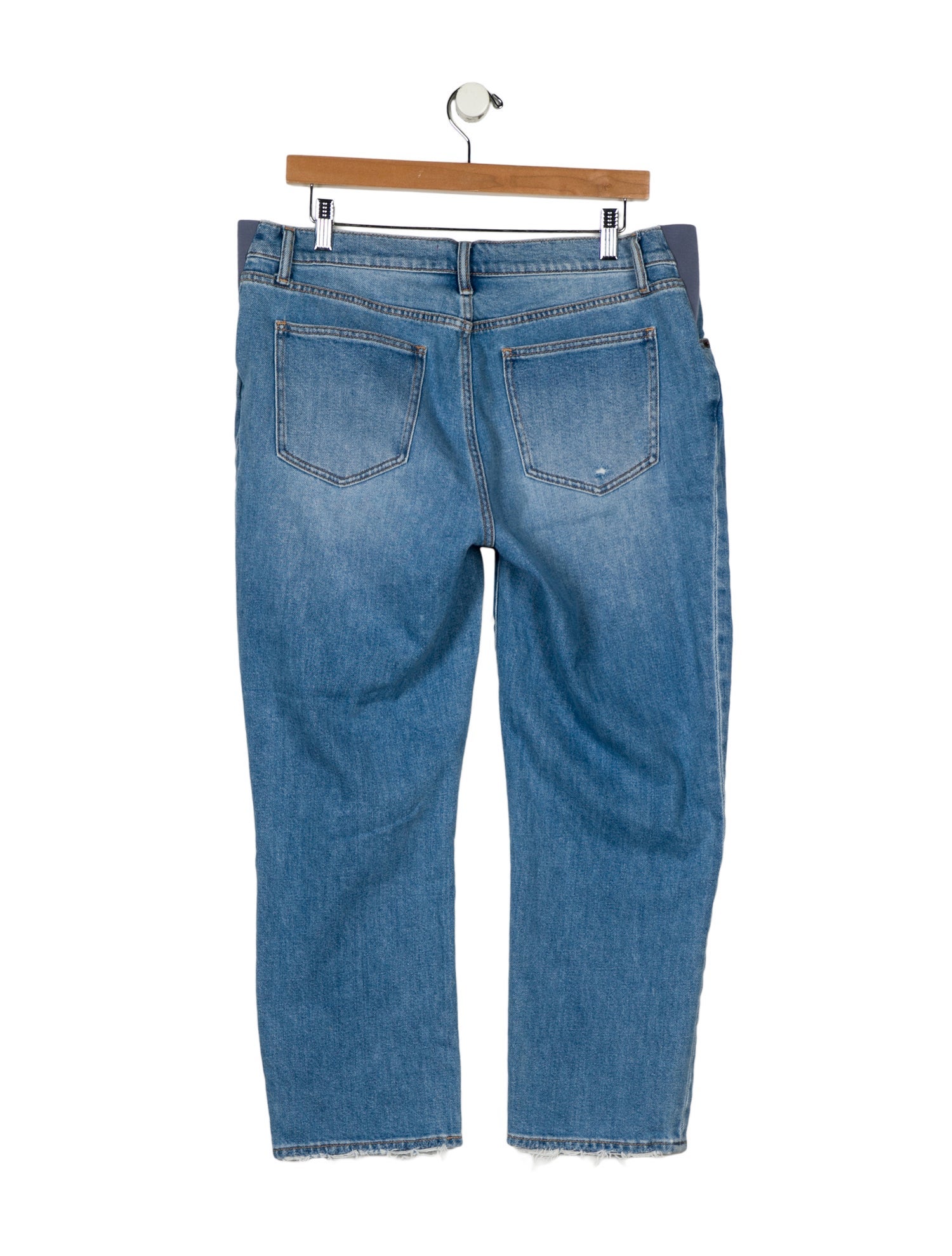 Hatch Mid-Rise Straight Leg Jeans