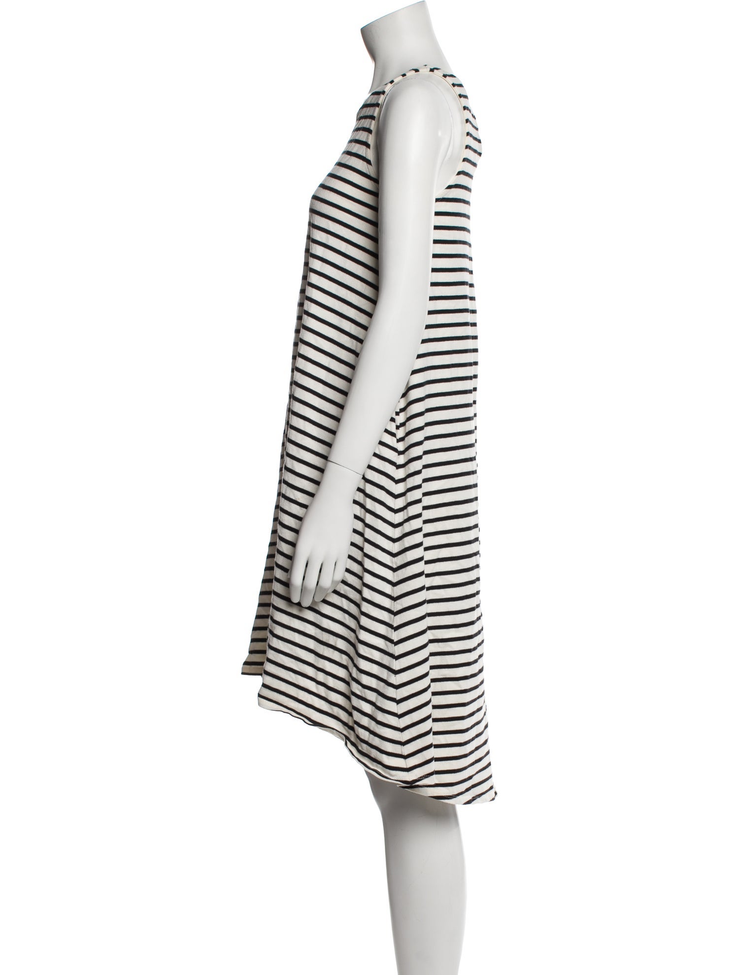 Hatch Striped Midi Length Dress