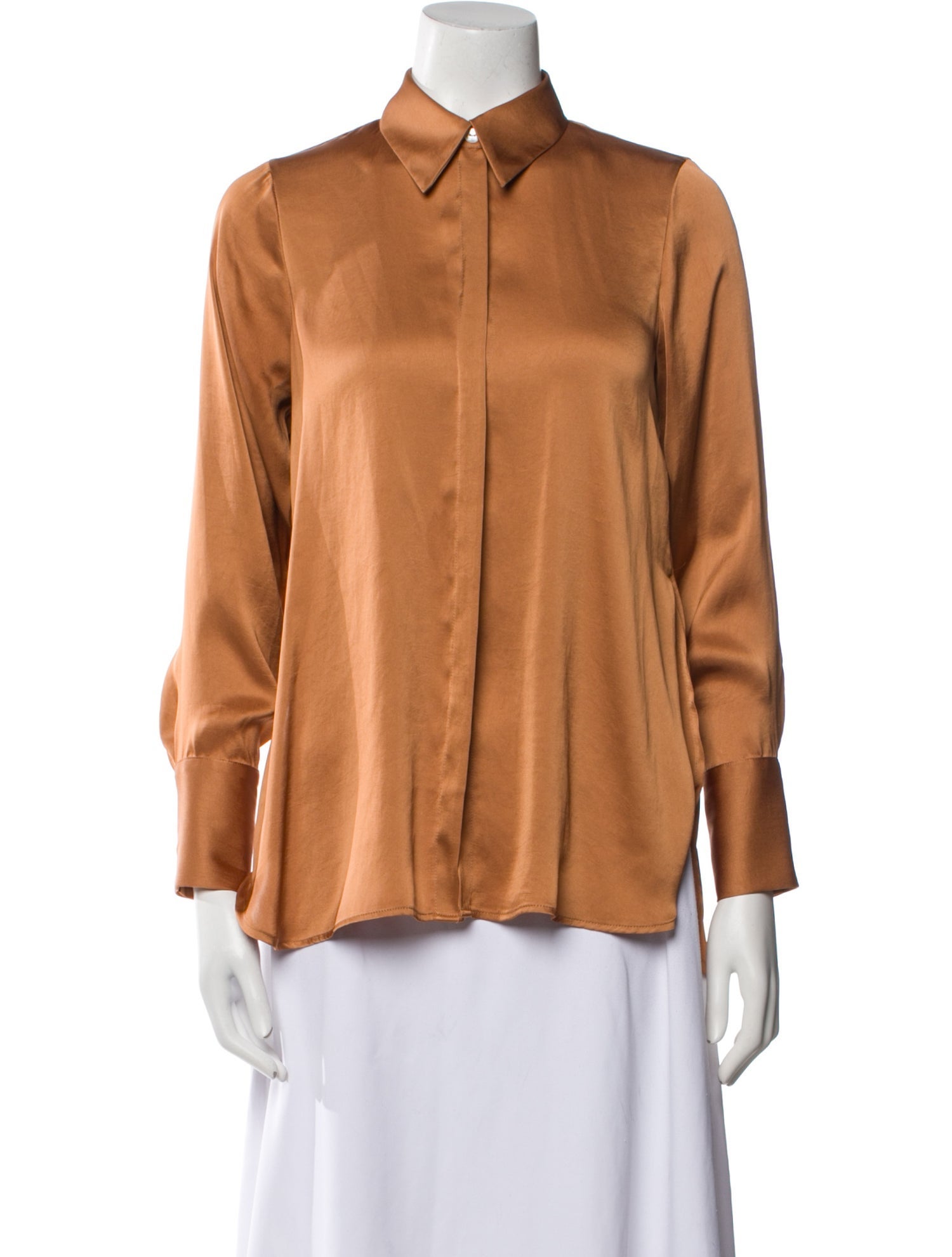 Hatch Long Sleeve Button-Up Top