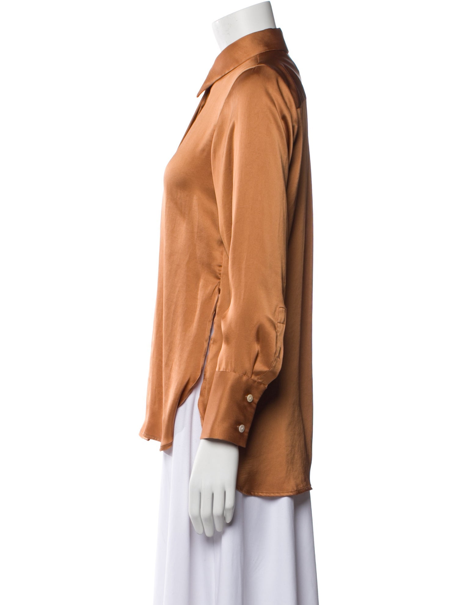 Hatch Long Sleeve Button-Up Top