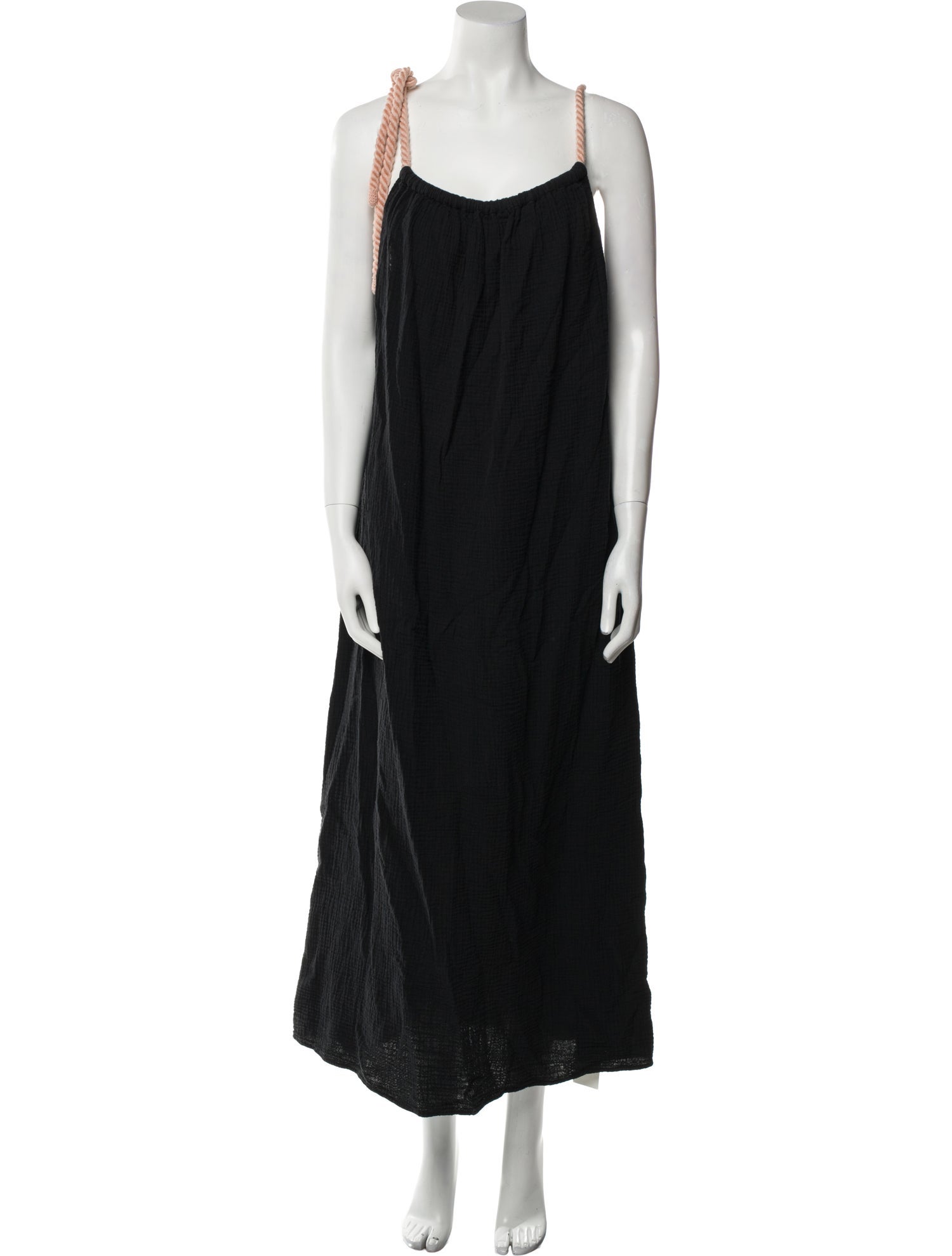Hatch Scoop Neck Long Dress