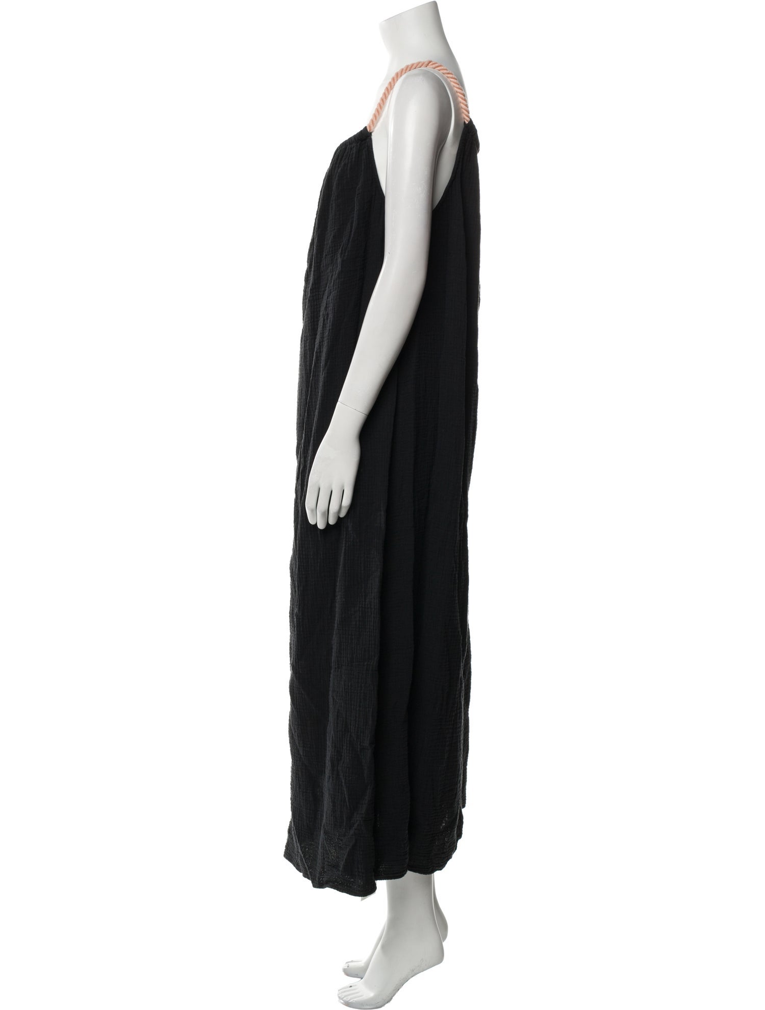 Hatch Scoop Neck Long Dress