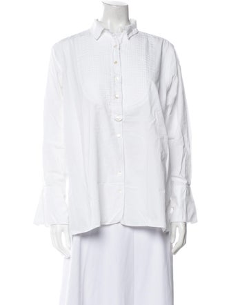 Hatch Long Sleeve Button-Up Top