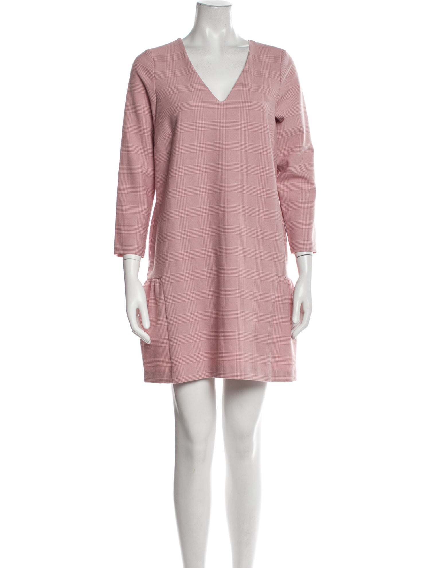 Hatch V-Neck Mini Dress