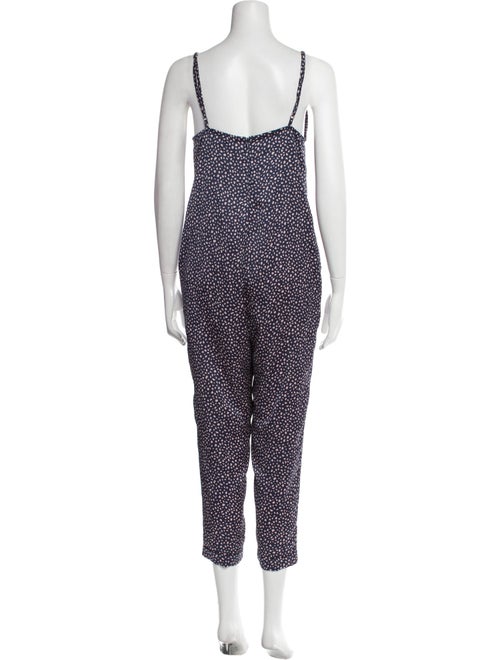 Hatch Printed V-Neck Jumpsuit