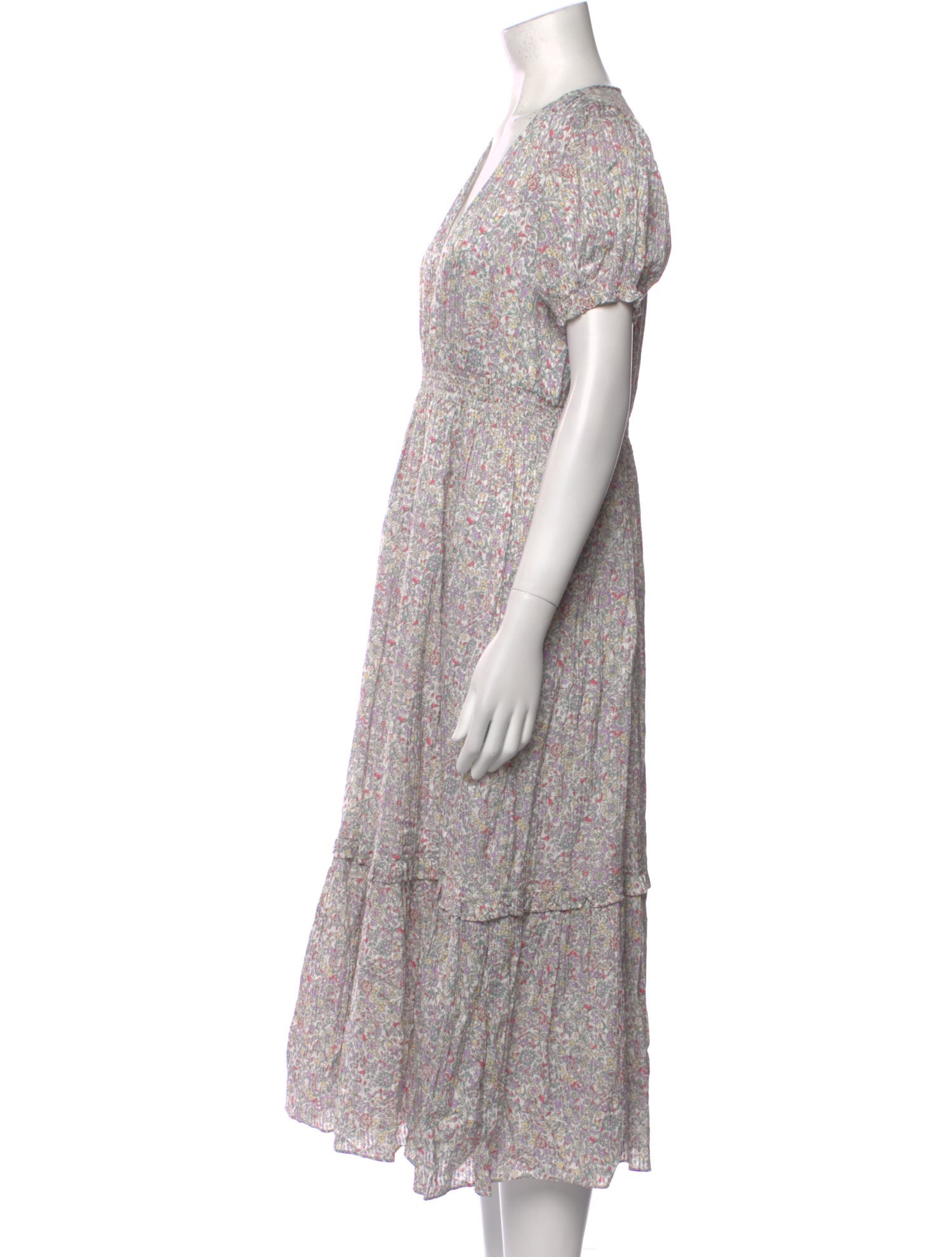Hatch Floral Print Midi Length Dress w/ Tags