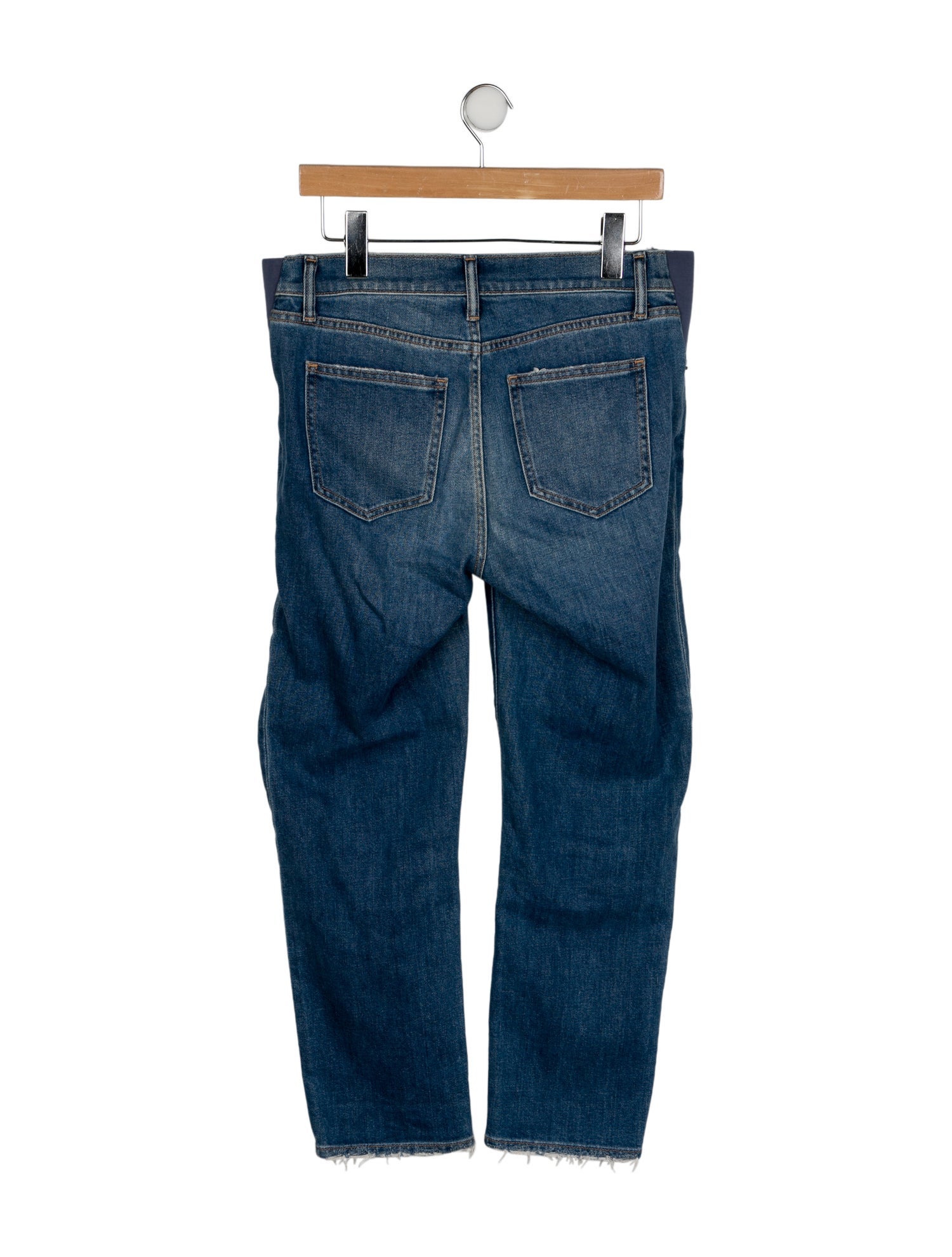 Hatch Mid-Rise Straight Leg Jeans