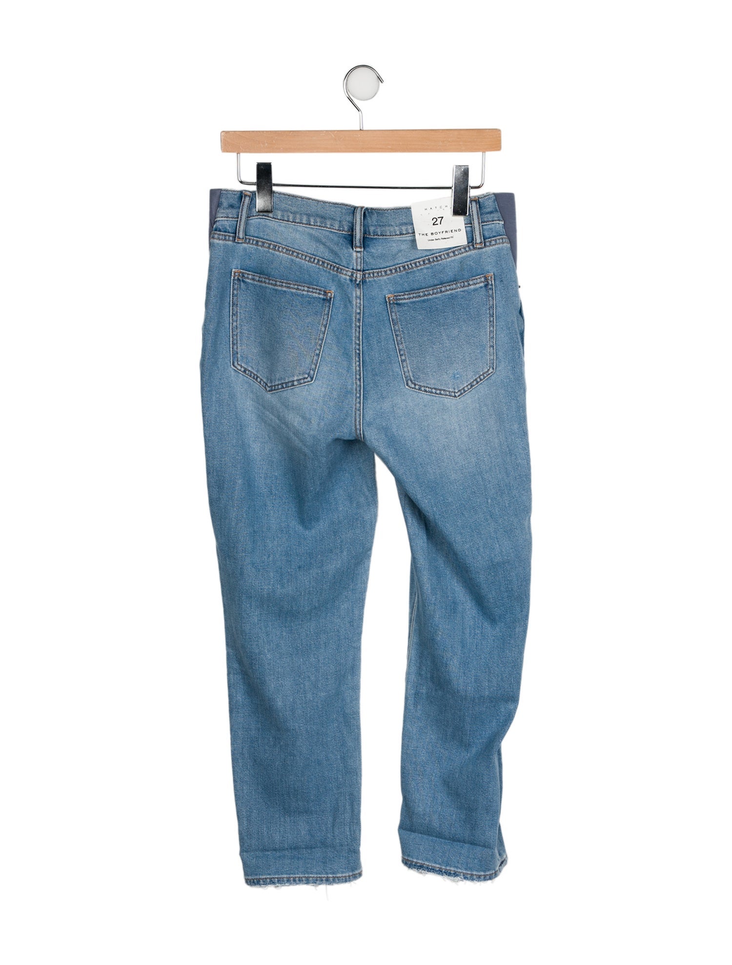 Hatch Mid-Rise Straight Leg Jeans