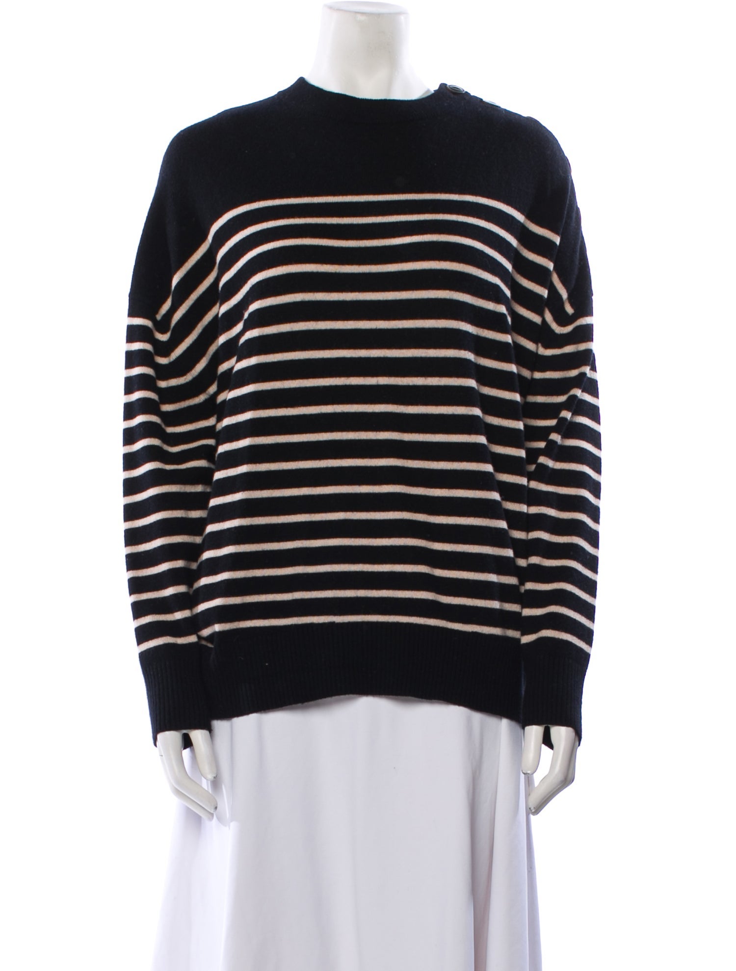 Hatch Merino Wool Striped Sweater