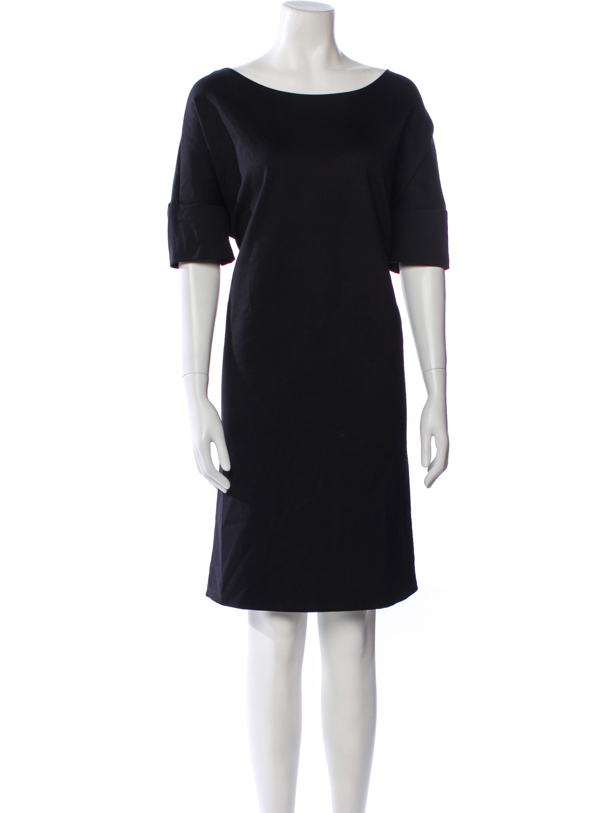 Hatch Bateau Neckline Knee-Length Dress