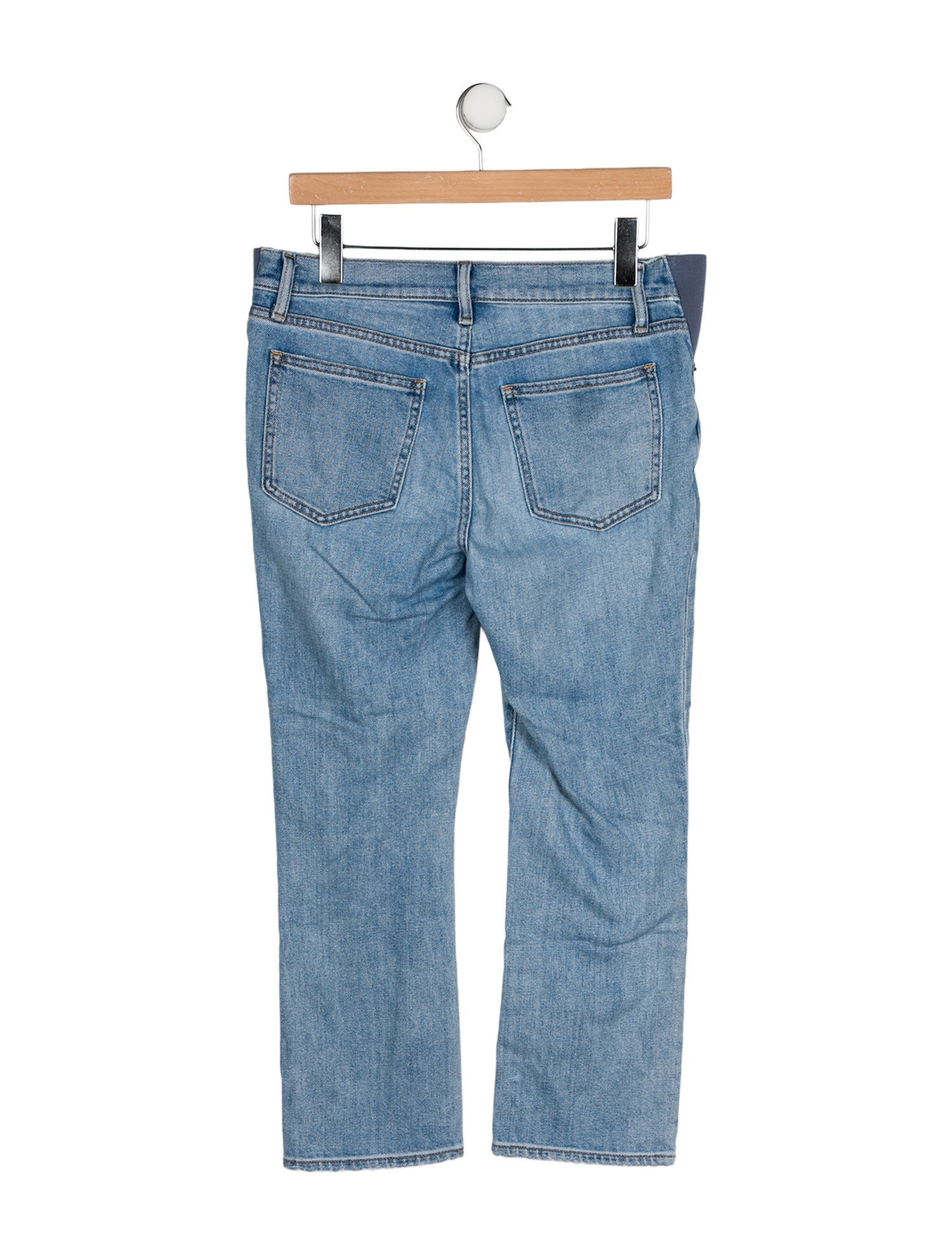Hatch Mid-Rise Straight Leg Jeans