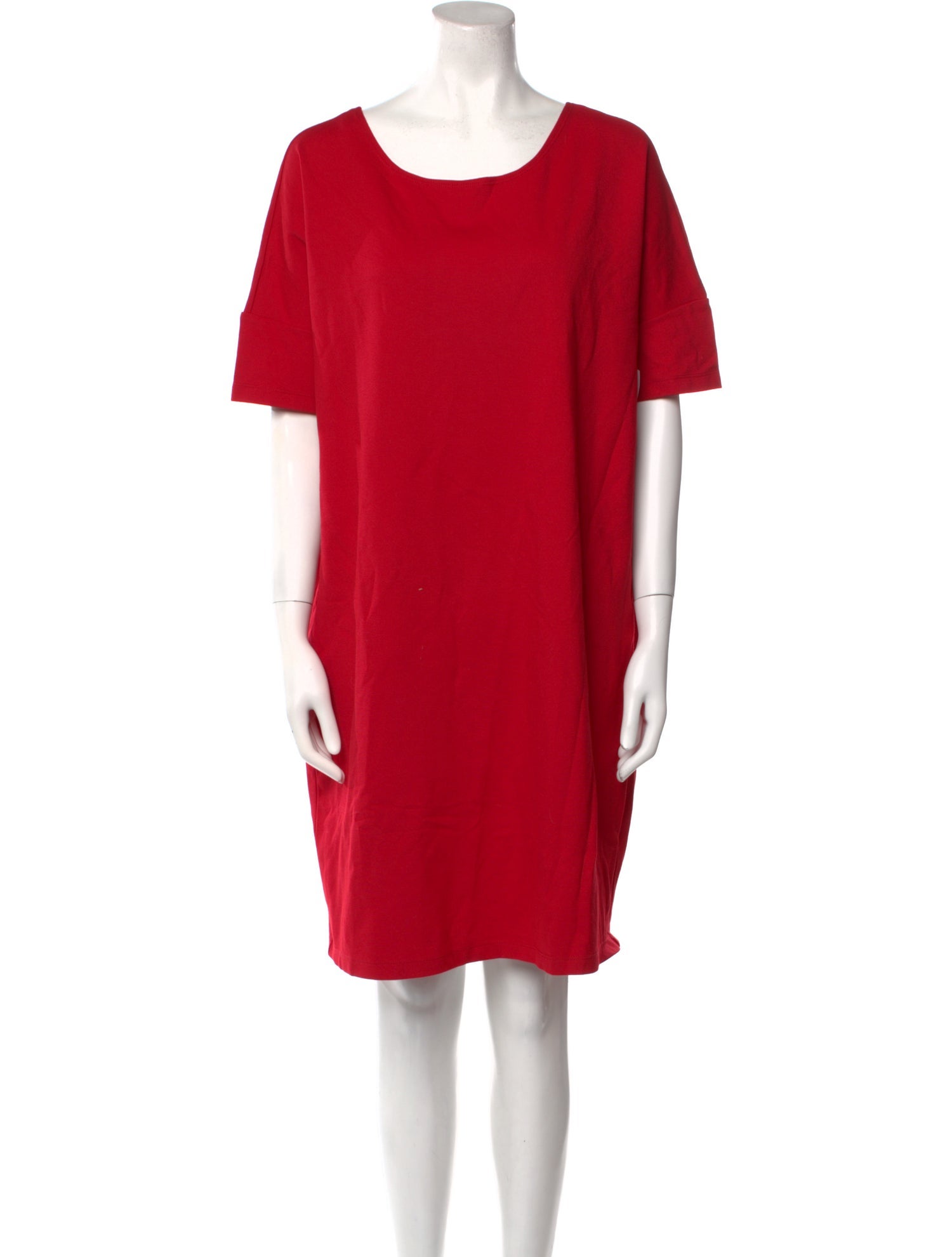 Hatch Scoop Neck Knee-Length Dress