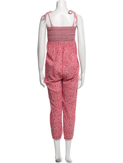 Hatch Printed Square Neckline Jumpsuit